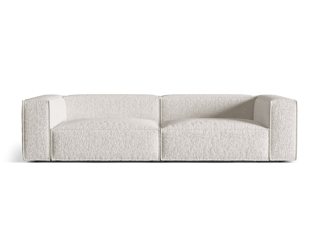 Nuria Sofa 5 Sitzer in Grey Beige Melange-Monet präsentiert im Onlineshop von KAQTU Design AG. 5er Sofa ist von Micadoni