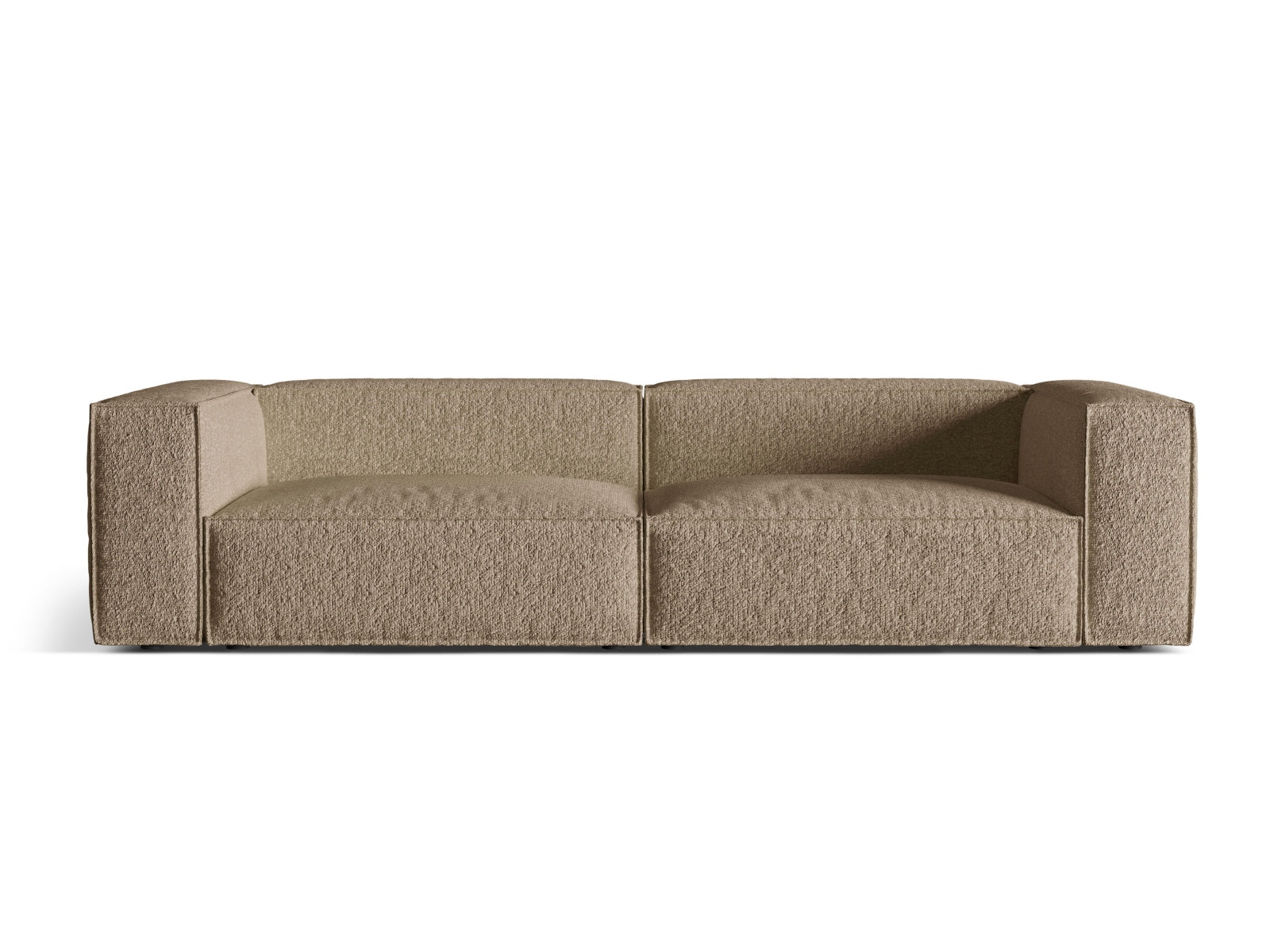 Nuria Sofa 5 Sitzer in Cappuccino präsentiert im Onlineshop von KAQTU Design AG. Sofa ist von Micadoni