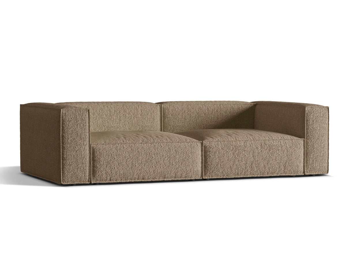 Nuria Sofa 5 Sitzer in Cappuccino-Monet präsentiert im Onlineshop von KAQTU Design AG. 5er Sofa ist von Micadoni