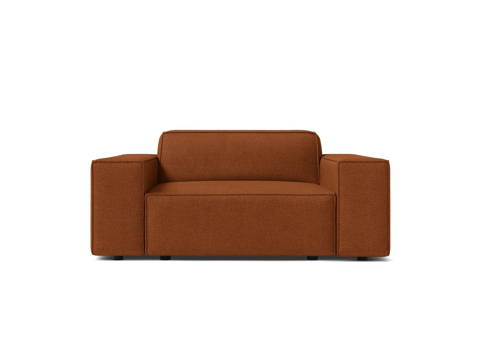 Jodie Sessel in Terracotta-Baloo präsentiert im Onlineshop von KAQTU Design AG. Sessel ist von Micadoni