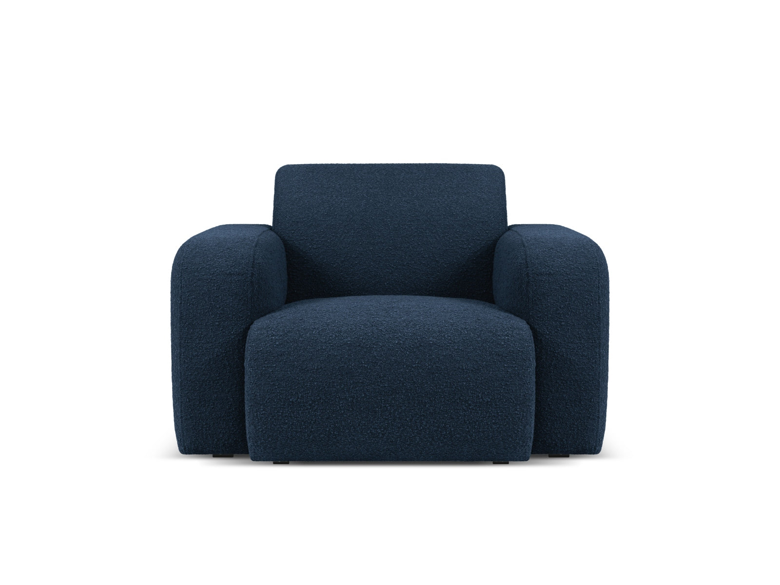 Molino Boucle Sessel 1 Sitz in Dark Blue-Baloo präsentiert im Onlineshop von KAQTU Design AG. Sessel ist von Micadoni