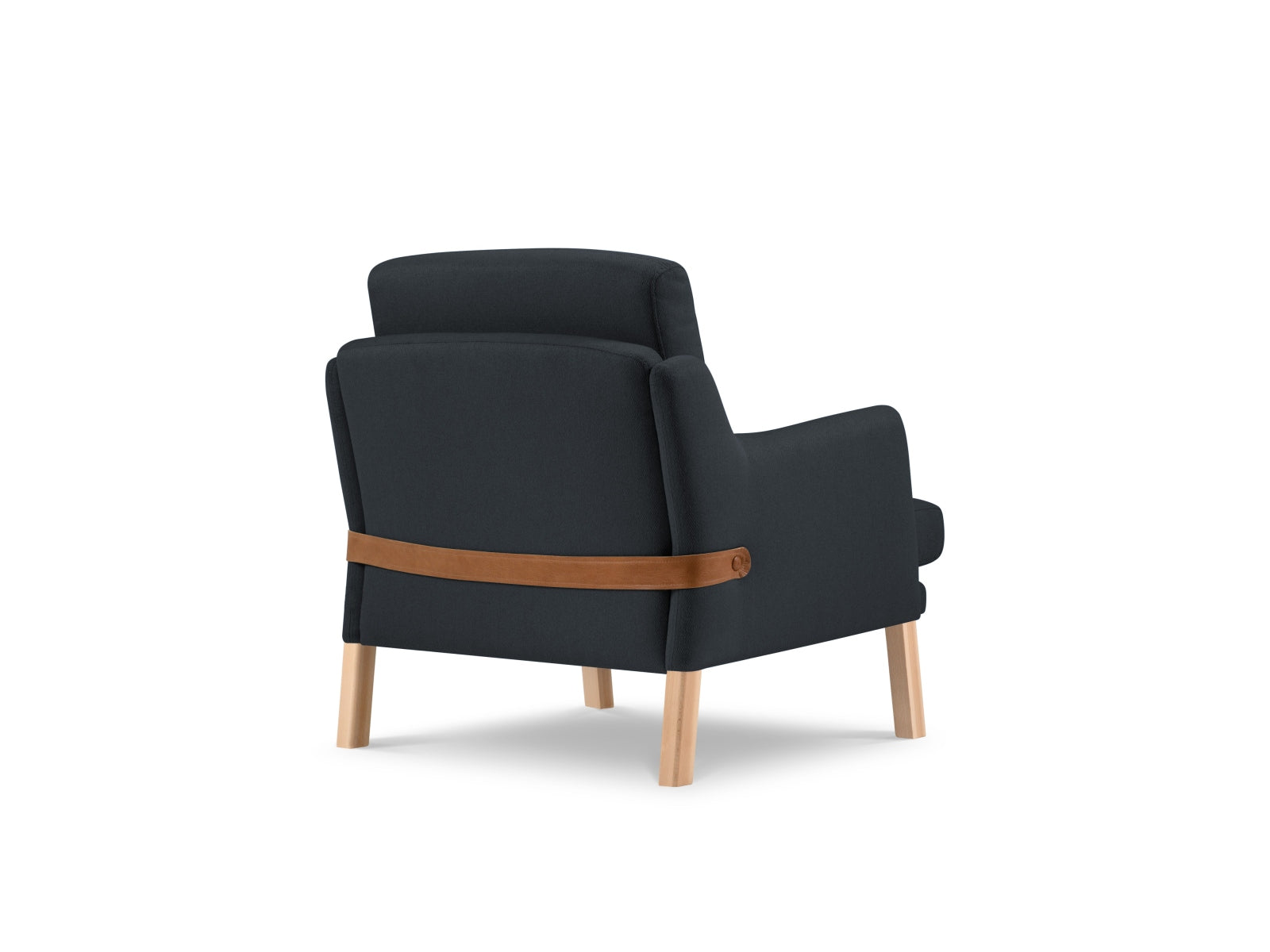 Salto Sessel 1 Sitzer in Black präsentiert im Onlineshop von KAQTU Design AG. Sessel ist von Micadoni