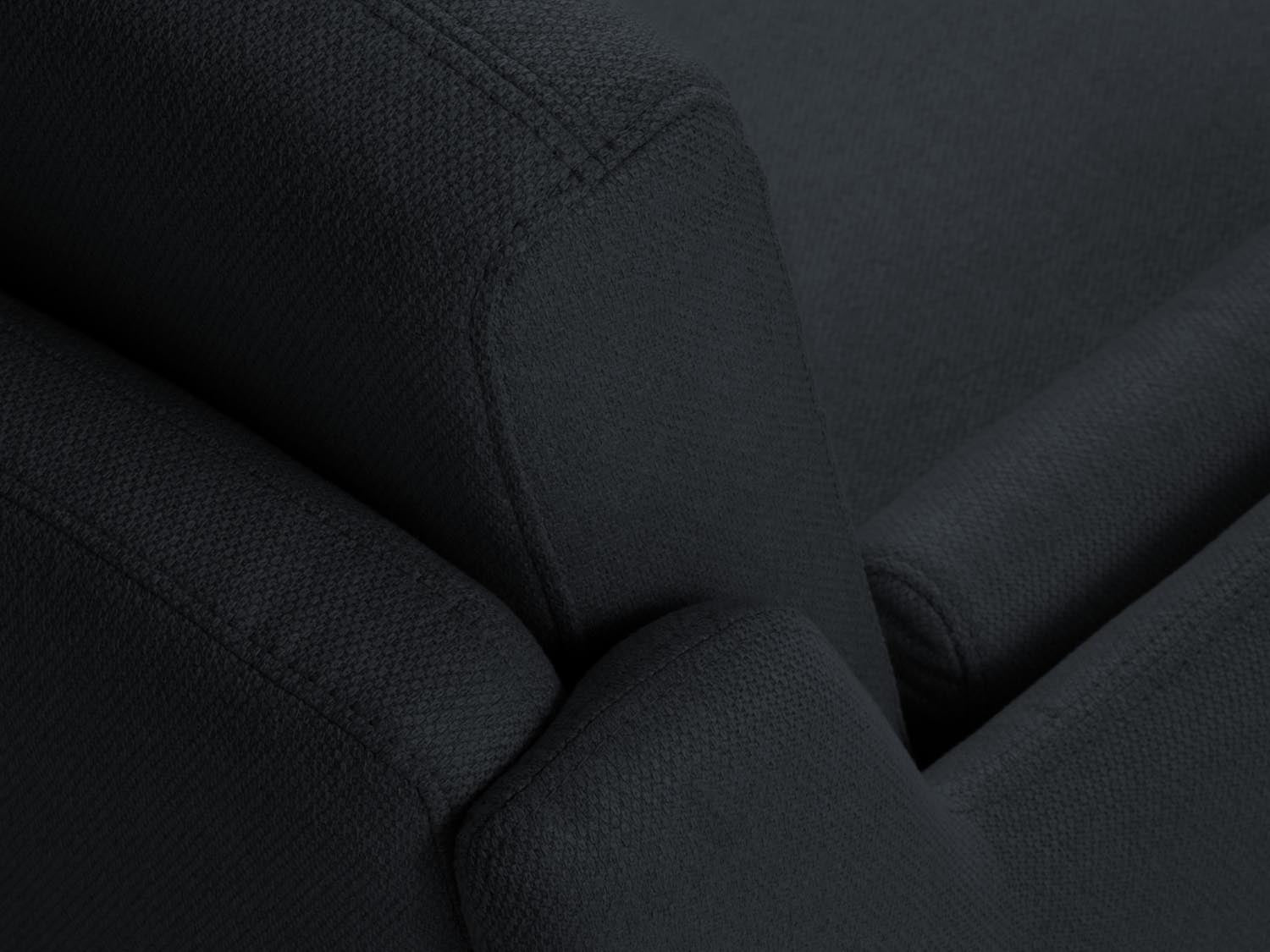 Salto Sessel 1 Sitzer in Black präsentiert im Onlineshop von KAQTU Design AG. Sessel ist von Micadoni