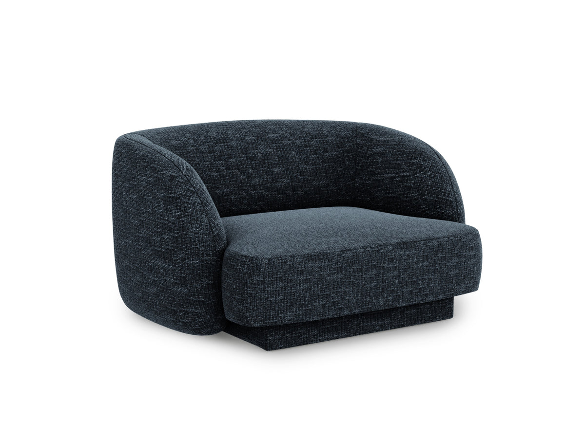 Miley Sessel 1 Sitz in Royal Blue-Haga präsentiert im Onlineshop von KAQTU Design AG. Sessel ist von Micadoni