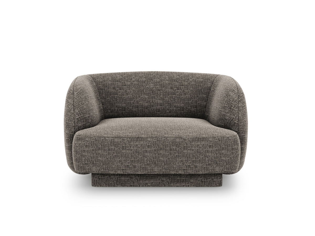 Miley Sessel 1 Sitz in Grey-Haga präsentiert im Onlineshop von KAQTU Design AG. Sessel ist von Micadoni