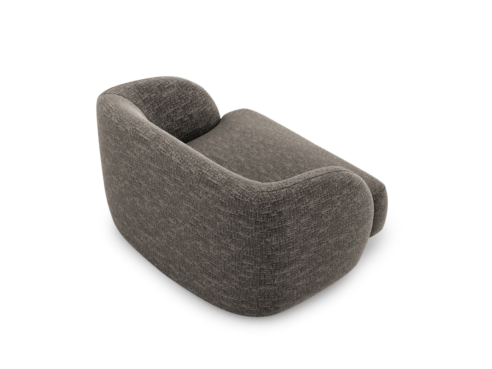 Miley Sessel 1 Sitz in Grey präsentiert im Onlineshop von KAQTU Design AG. Sessel ist von Micadoni