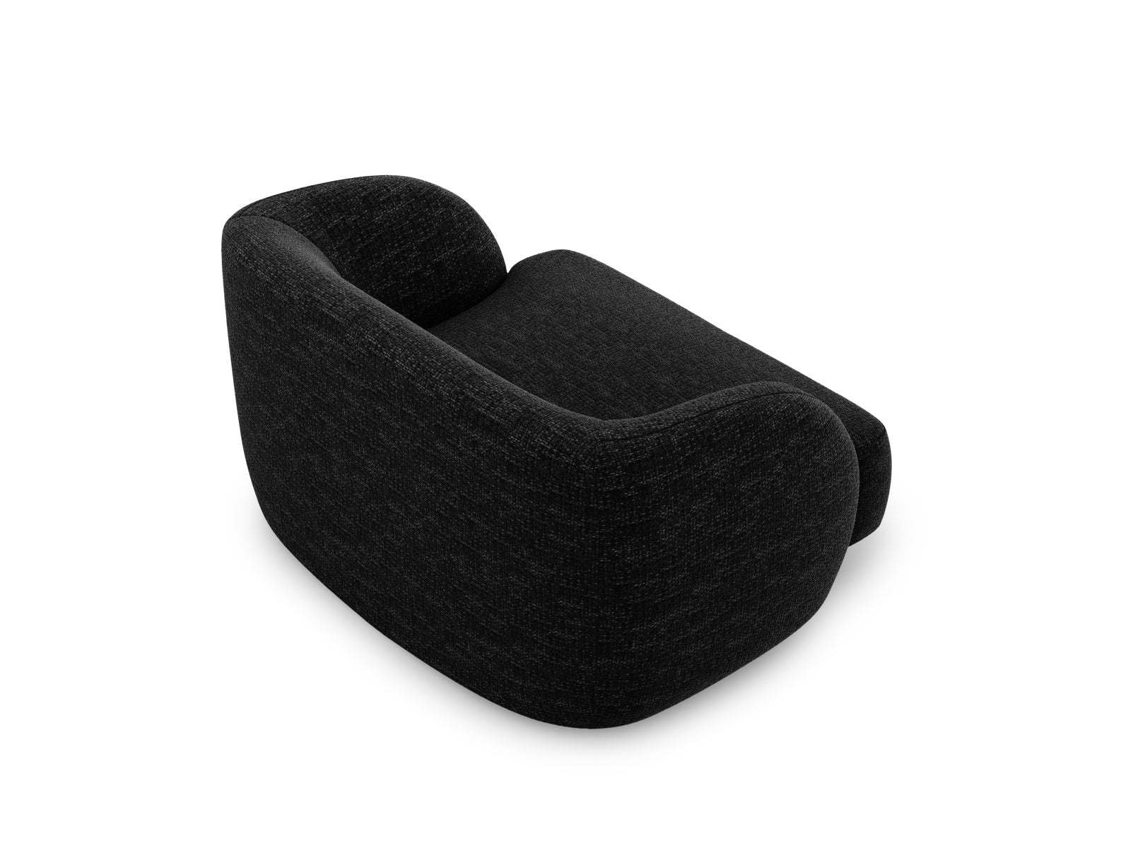 Miley Sessel 1 Sitz in Black präsentiert im Onlineshop von KAQTU Design AG. Sessel ist von Micadoni