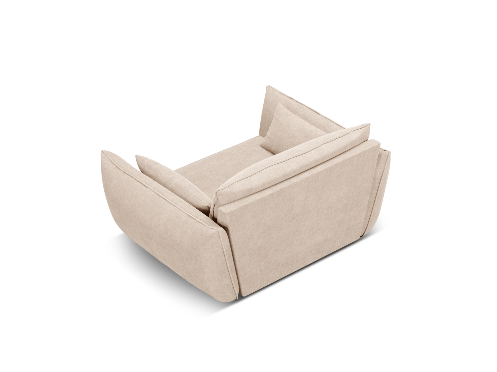Kaelle Sessel 1 Sitz in Beige präsentiert im Onlineshop von KAQTU Design AG. Sessel ist von Micadoni