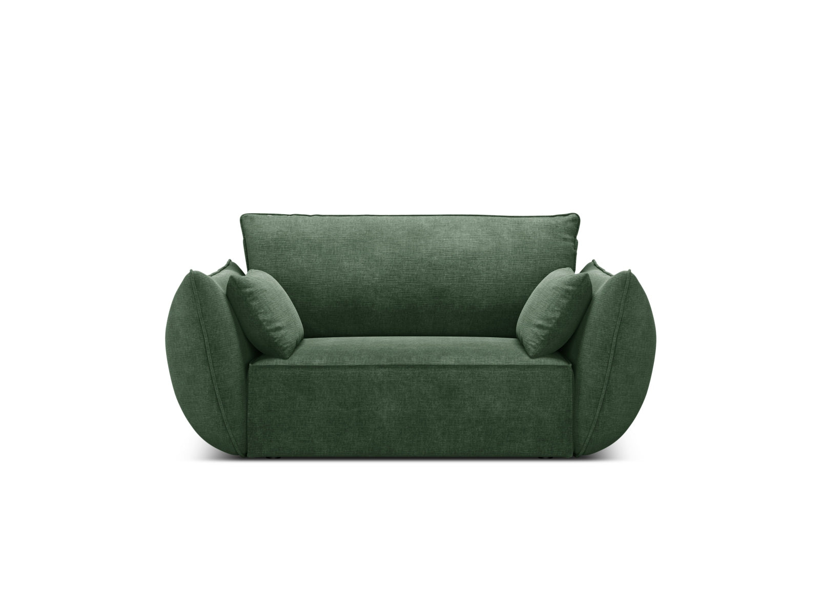 Kaelle Sessel 1 Sitz in Bottle Green-Over The Horizon präsentiert im Onlineshop von KAQTU Design AG. Sessel ist von Micadoni
