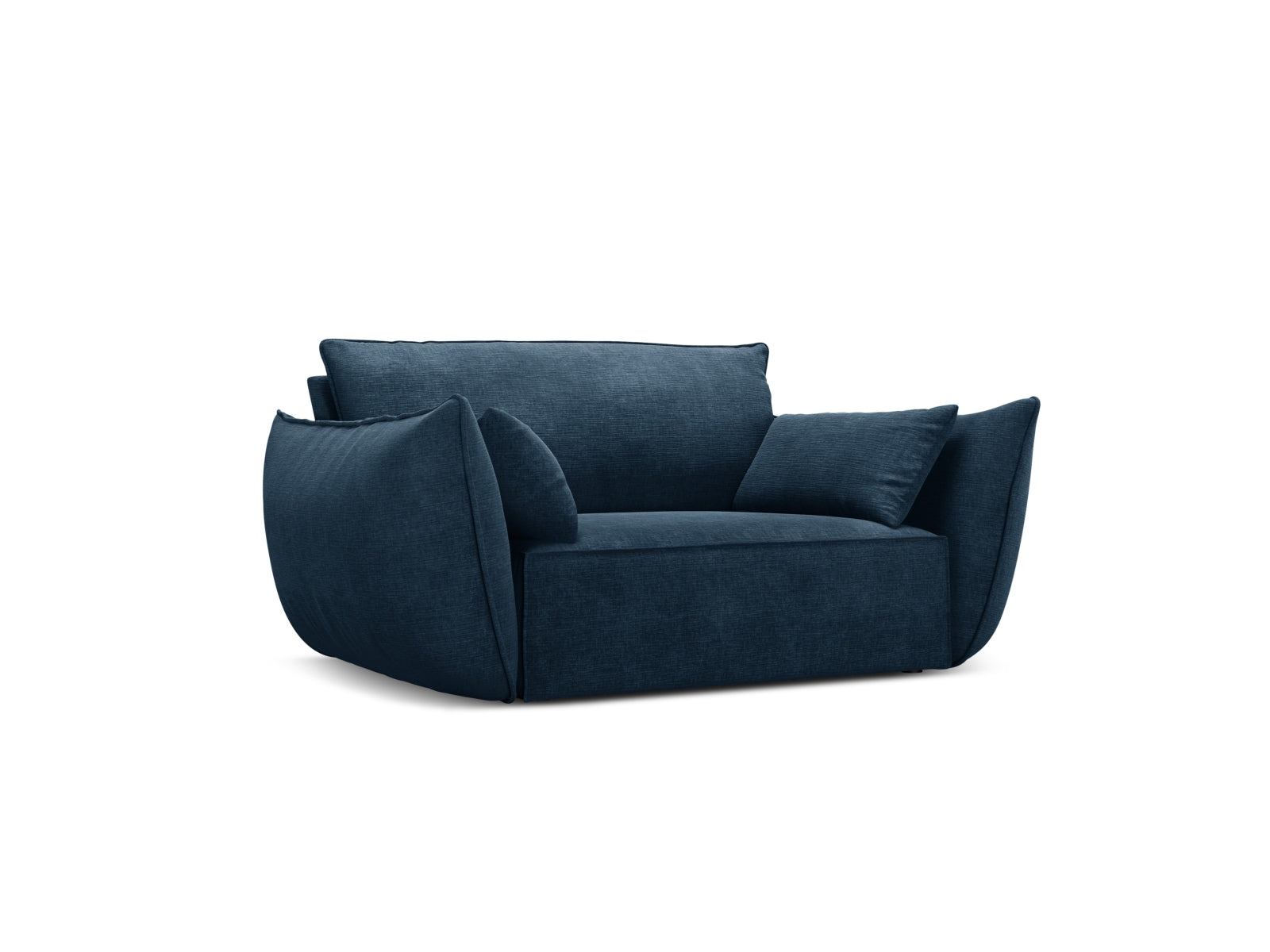 Kaelle Sessel 1 Sitz in Royal Blue präsentiert im Onlineshop von KAQTU Design AG. Sessel ist von Micadoni