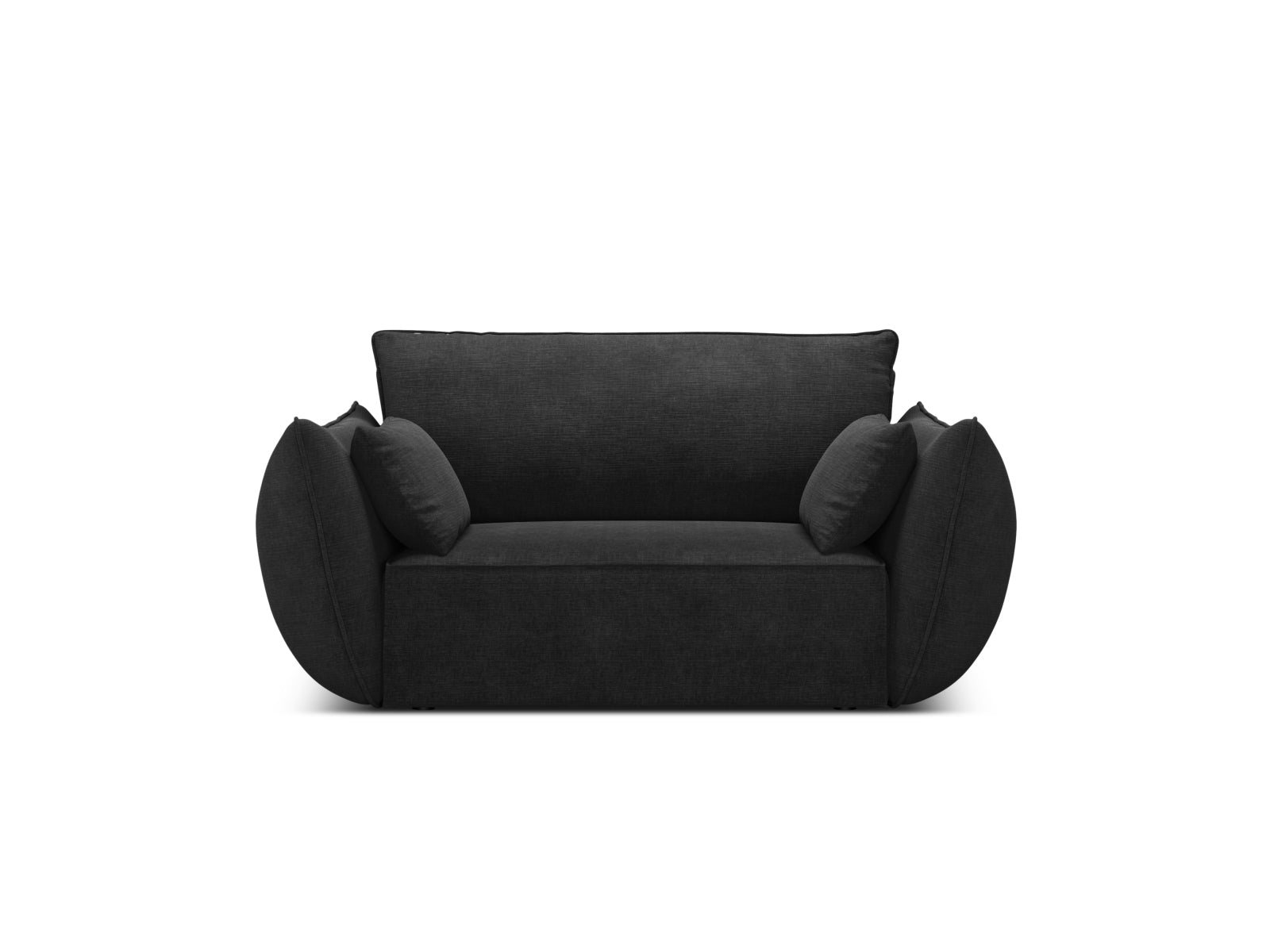 Kaelle Sessel 1 Sitz in Black präsentiert im Onlineshop von KAQTU Design AG. Sessel ist von Micadoni