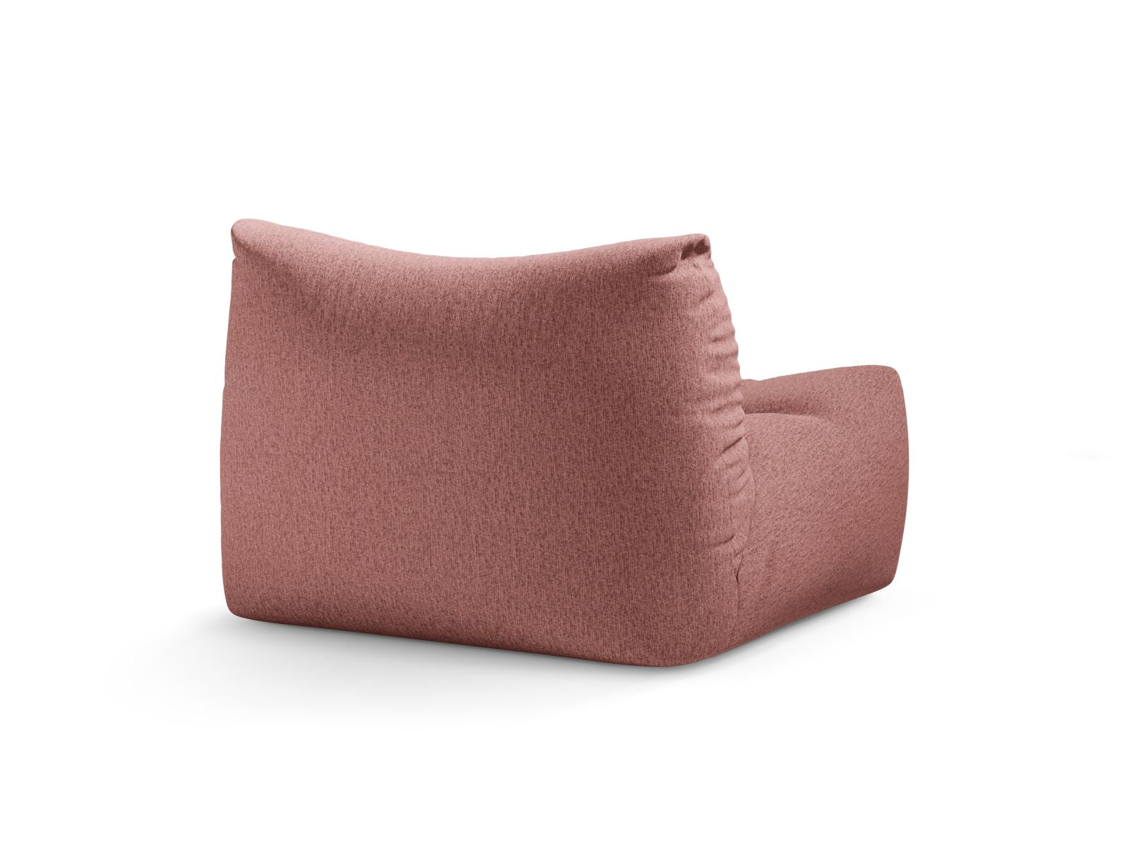 Eleganter 1-Sitzer Sessel Tove in sanftem Rosa, ideal für stilvolle Wohnräume. Hochwertige Verarbeitung von Micadoni.