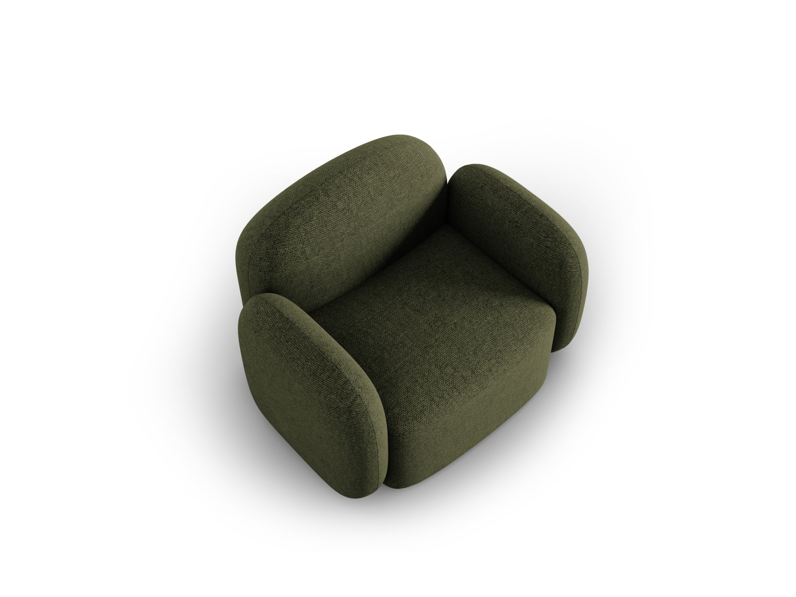 Blair Sessel 1 Sitzer in Green Melange präsentiert im Onlineshop von KAQTU Design AG. Sessel ist von Micadoni