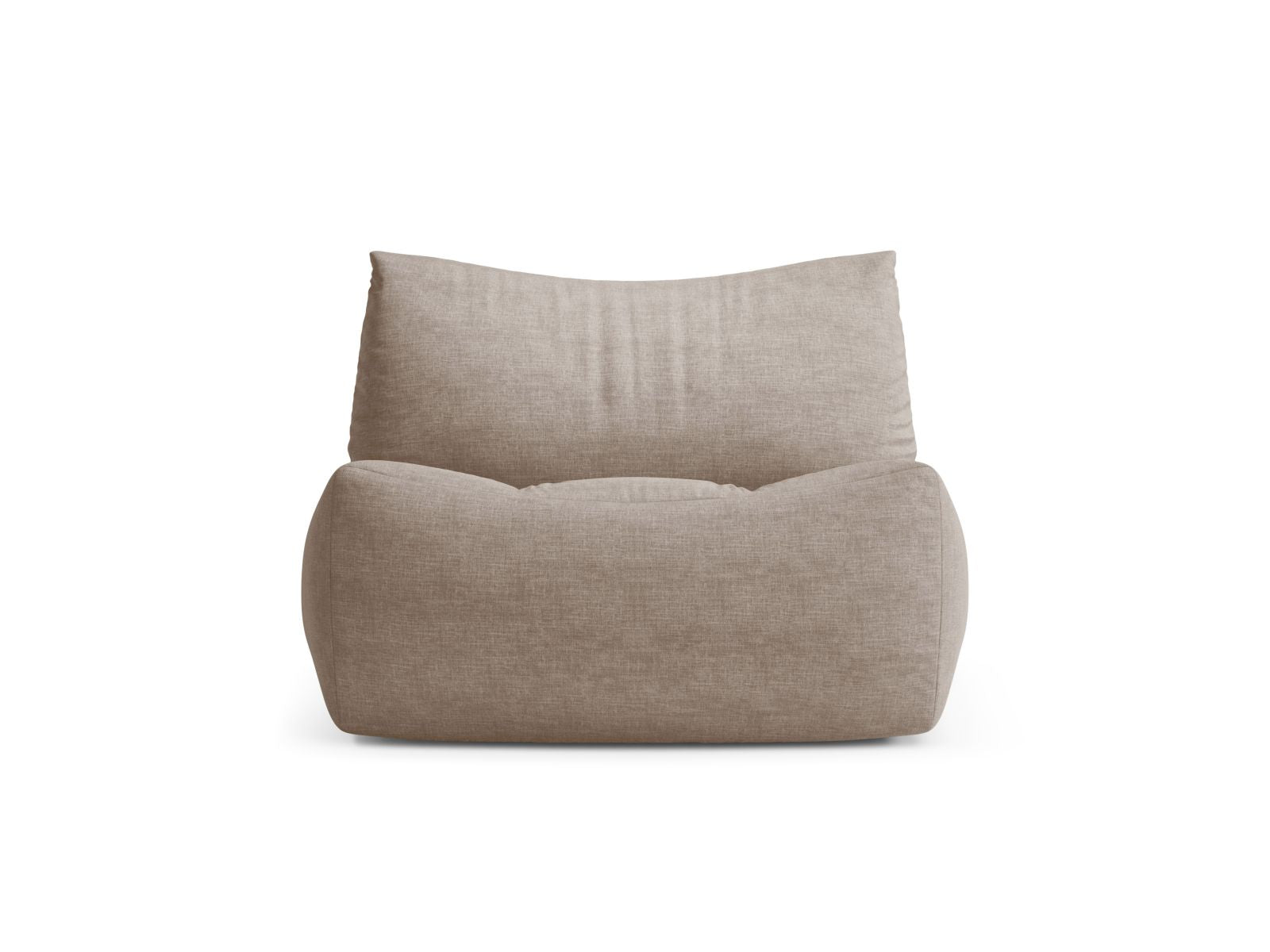 1-Sitzer Sessel Tove in Dark Beige-Boston präsentiert im Onlineshop von KAQTU Design AG. Sessel ist von Micadoni