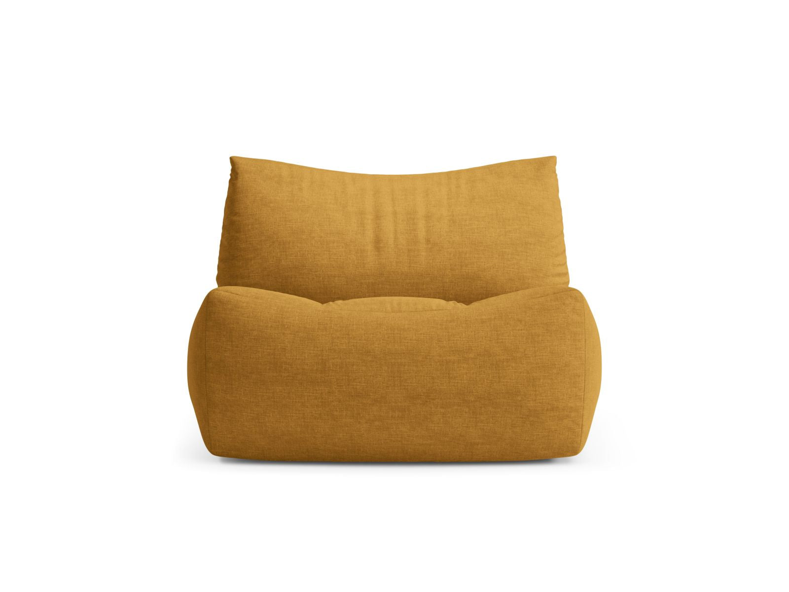 1-Sitzer Sessel Tove in Mustard-Boston präsentiert im Onlineshop von KAQTU Design AG. Sessel ist von Micadoni
