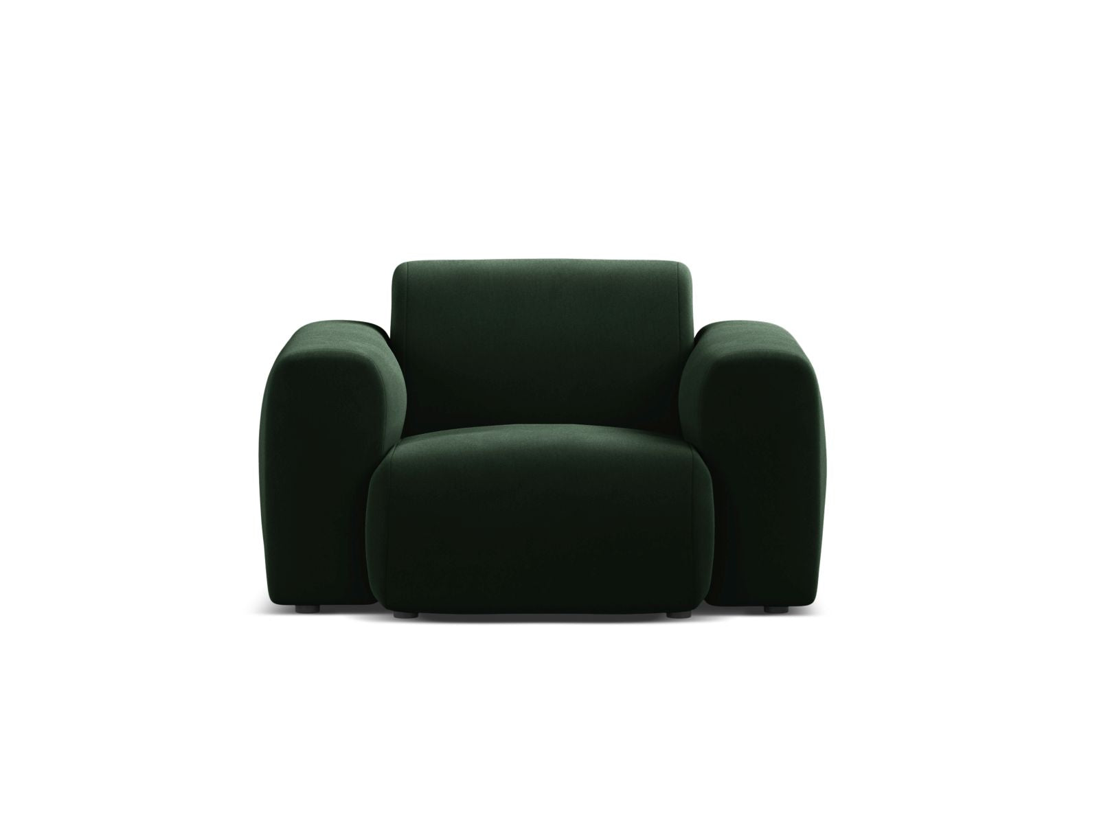 1-Sitzer Sessel Molino in Bottle Green-Casino präsentiert im Onlineshop von KAQTU Design AG. Sessel ist von Micadoni