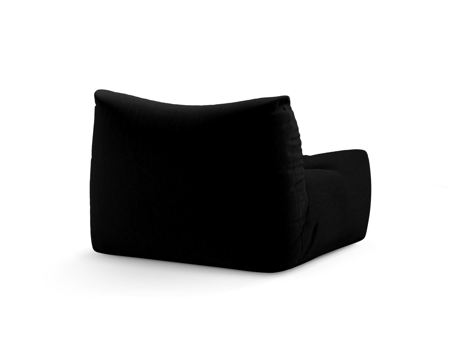 Eleganter 1-Sitzer Sessel Tove in zeitlosem Schwarz, ideal für gemütliche Wohnräume. Hochwertige Materialien und modernes Design von Micadoni.