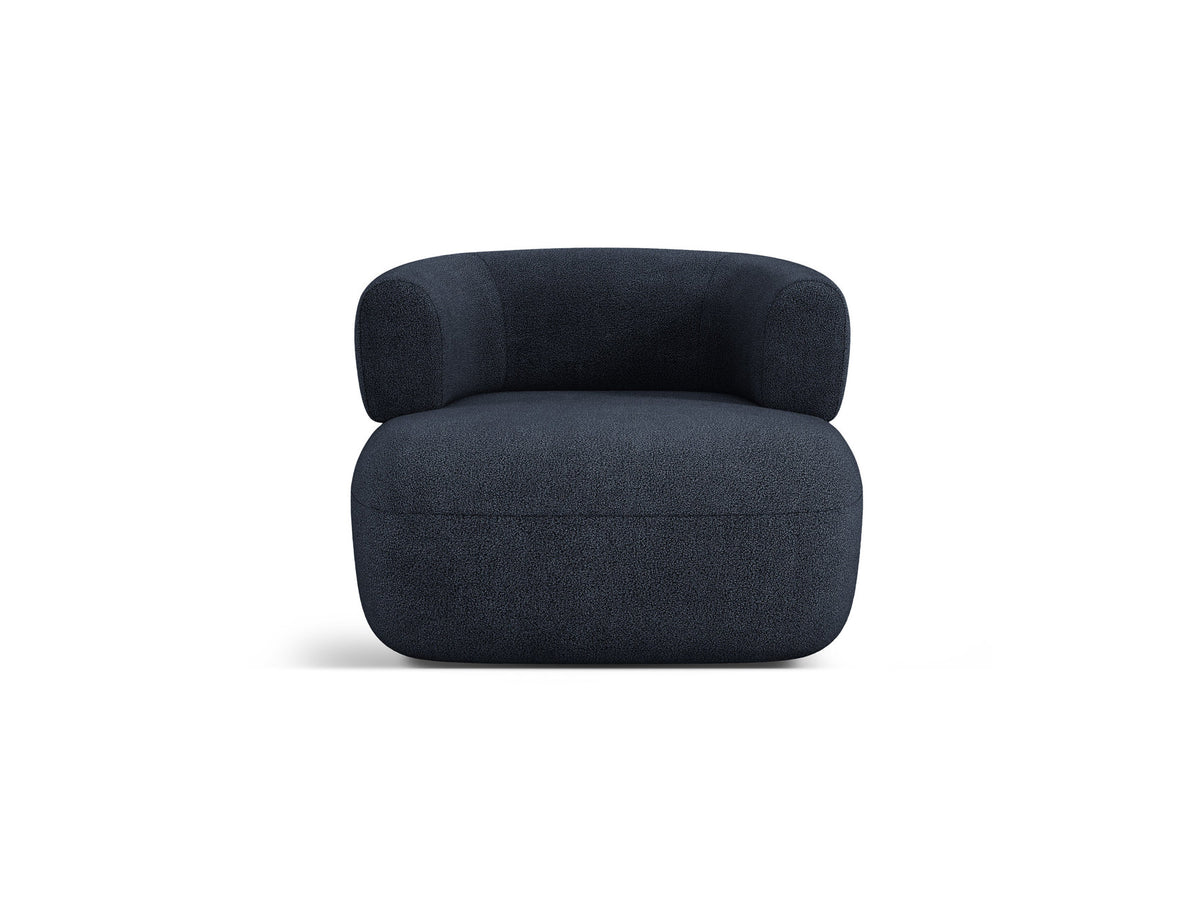 Jenny Sessel 1 Sitz in Dark Blue-Now or Never präsentiert im Onlineshop von KAQTU Design AG. Sessel ist von Micadoni