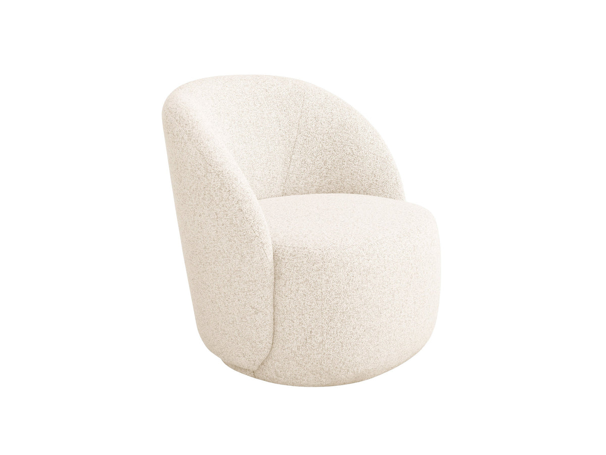 1-Sitzer Sessel Corey in Light Beige Melange-Puente präsentiert im Onlineshop von KAQTU Design AG. Sessel ist von Micadoni