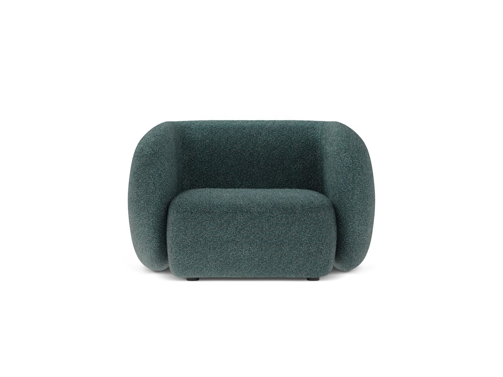 1-Sitzer Sessel Kate in Green Blue Melange-Puente präsentiert im Onlineshop von KAQTU Design AG. Sessel ist von Micadoni