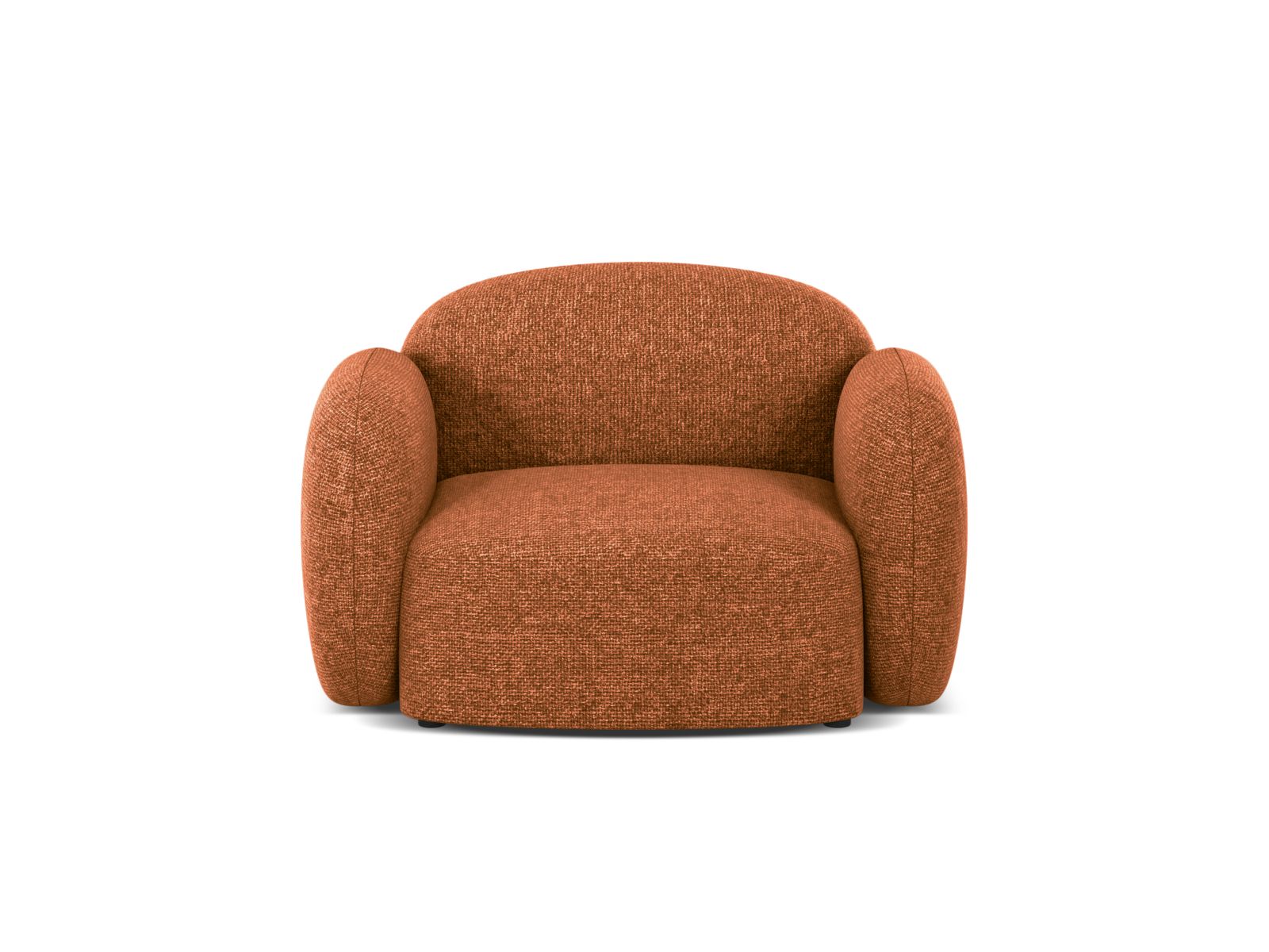 1-Sitzer Sessel Blair in Brick-Eden präsentiert im Onlineshop von KAQTU Design AG. Sessel ist von Micadoni