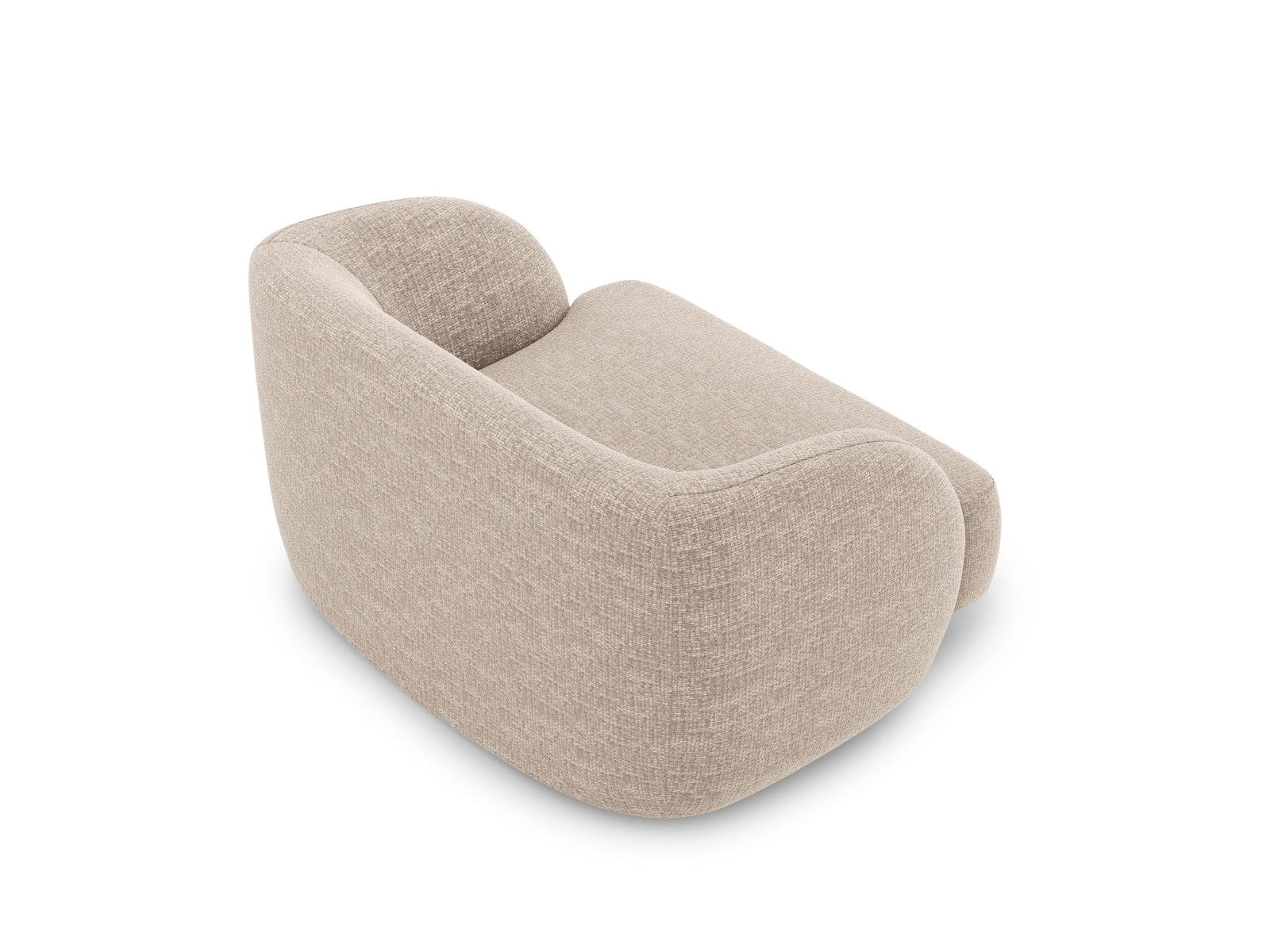 Miley Sessel 1 Sitz in Beige präsentiert im Onlineshop von KAQTU Design AG. Sessel ist von Micadoni