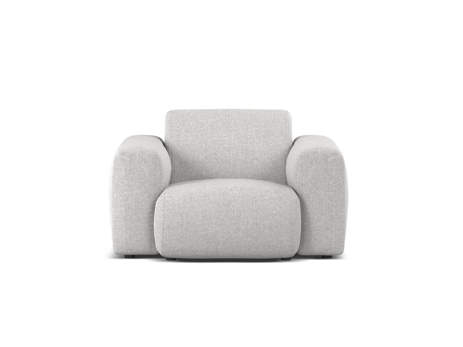 1-Sitzer Sessel Molino in Silver-Eden präsentiert im Onlineshop von KAQTU Design AG. Sessel ist von Micadoni