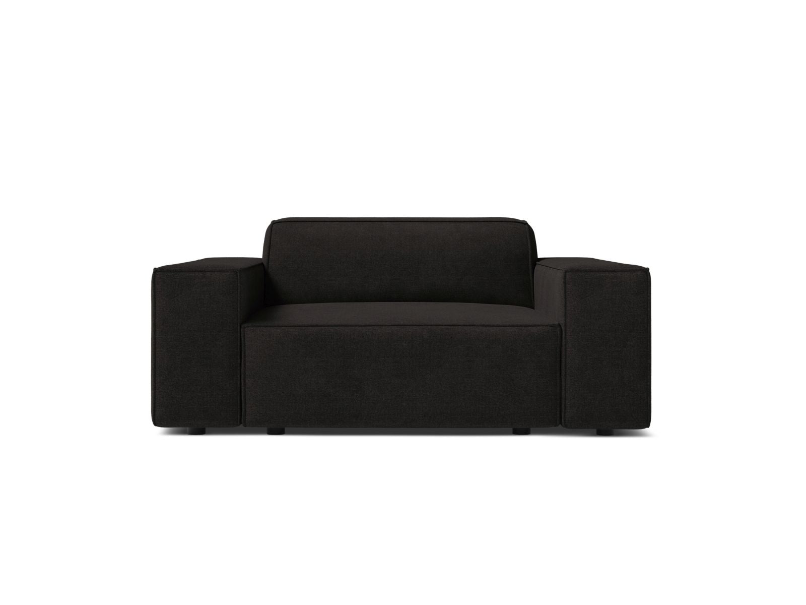 1-Sitzer Sessel Jodie in Black-Liberty präsentiert im Onlineshop von KAQTU Design AG. Sessel ist von Micadoni