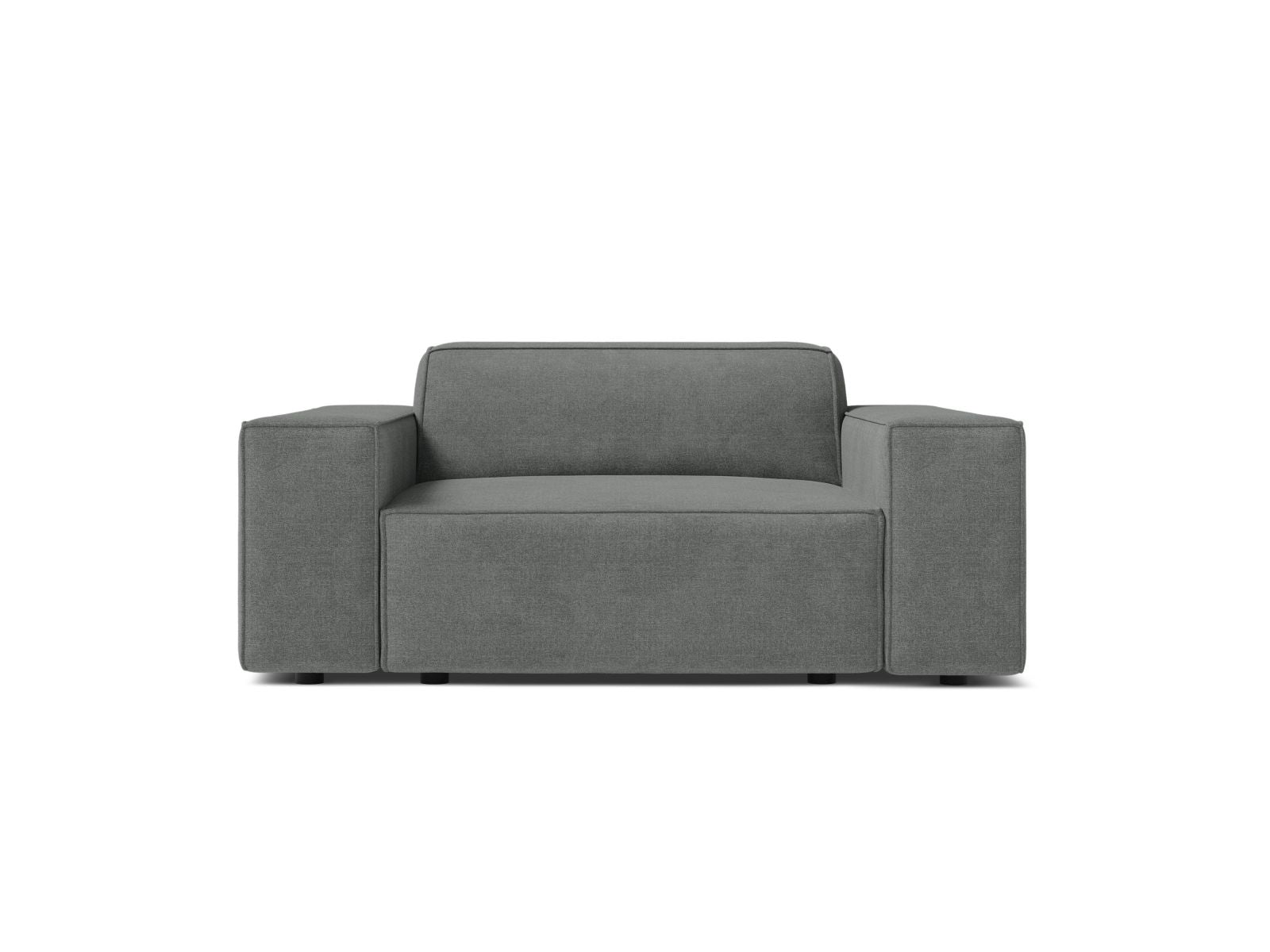 1-Sitzer Sessel Jodie in Grey-Liberty präsentiert im Onlineshop von KAQTU Design AG. Sessel ist von Micadoni
