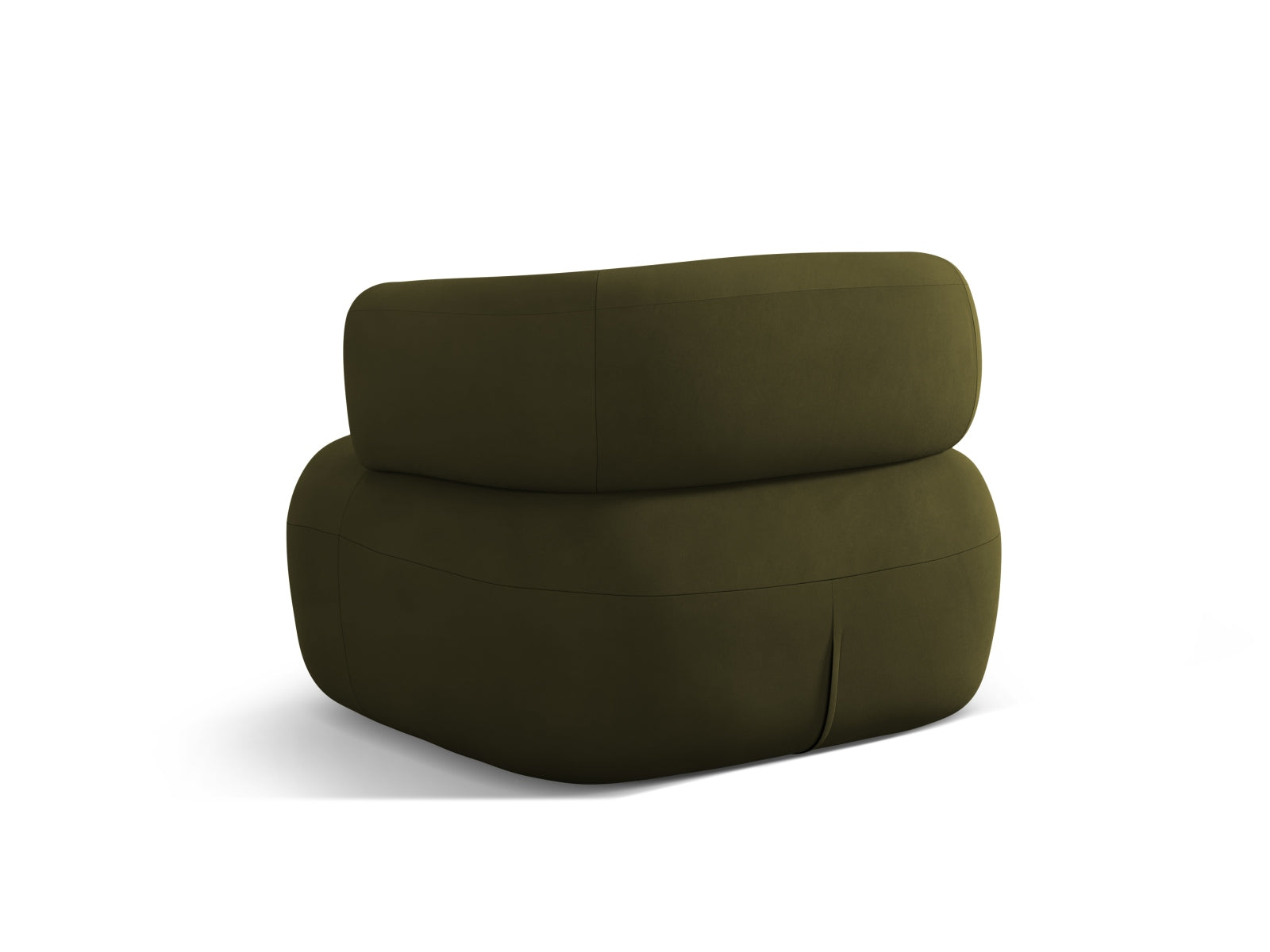 Jenny Velour Sessel 1 Sitz in Green präsentiert im Onlineshop von KAQTU Design AG. Sessel ist von Micadoni