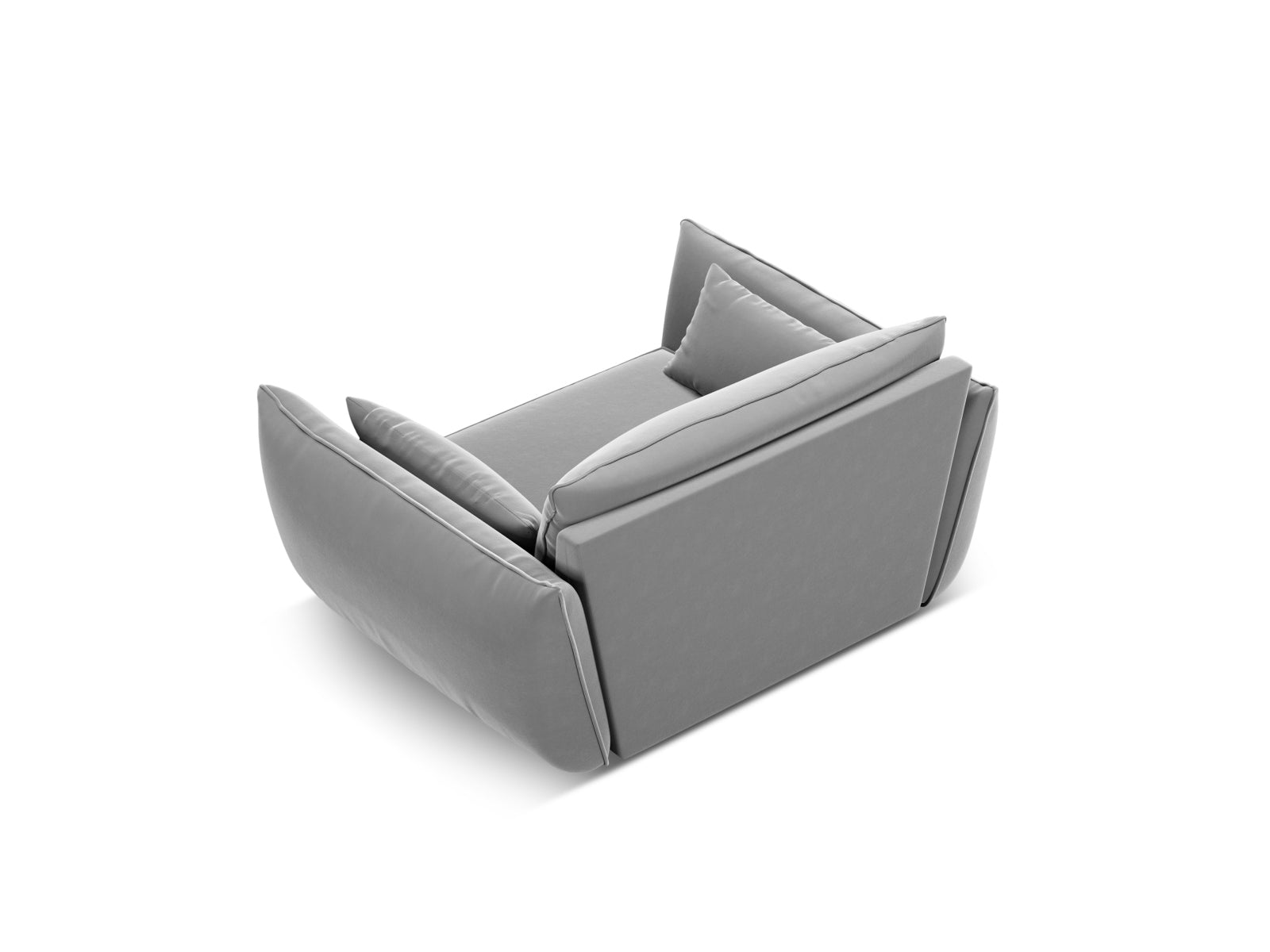 Erleben Sie den Kaelle Velour Sessel 1 Sitz von Micadoni – ein stilvolles Möbelstück, das Komfort und Nachhaltigkeit vereint.