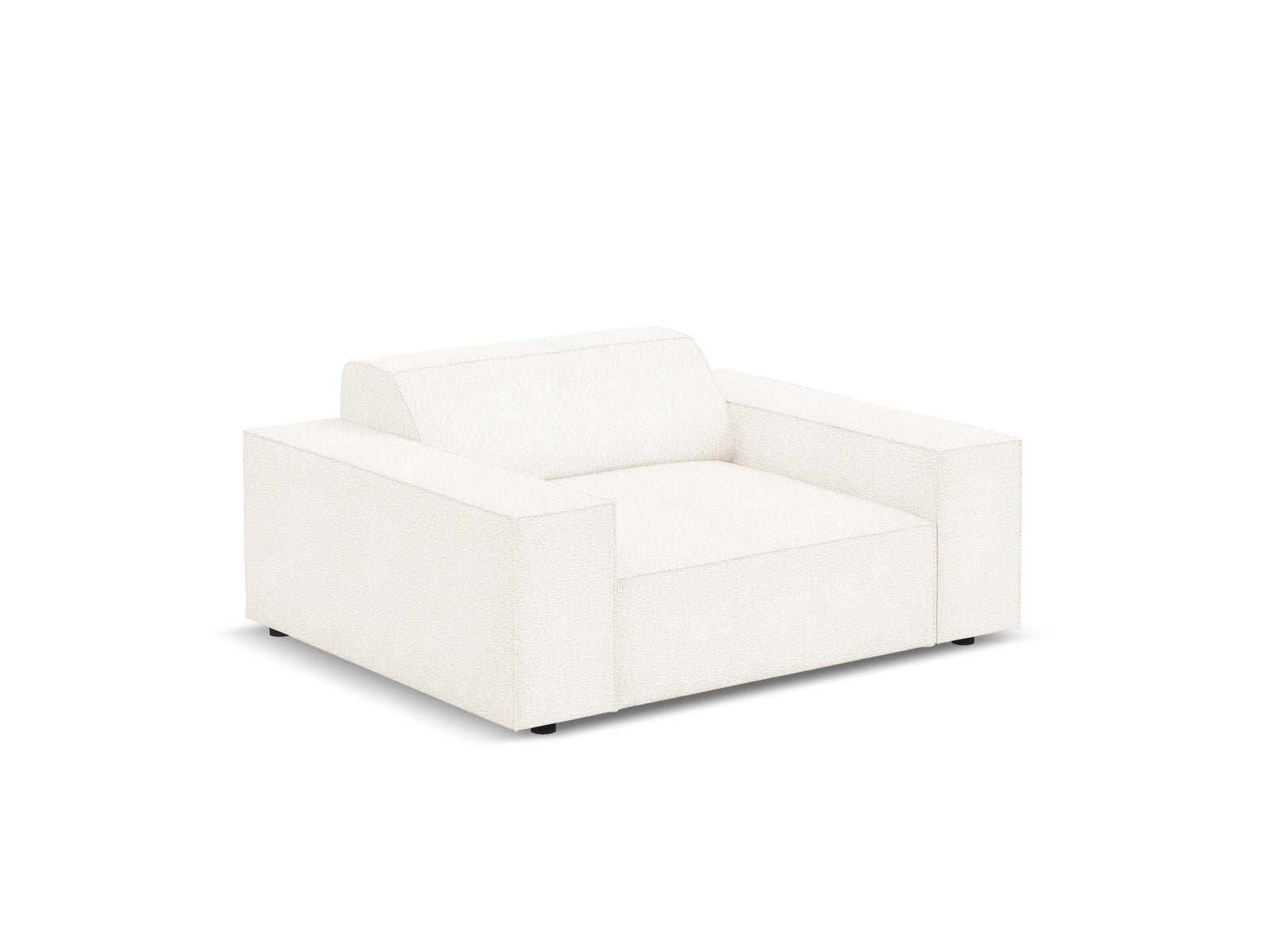Jodie Boucle Sessel 1 Sitz in Beige präsentiert im Onlineshop von KAQTU Design AG. Sessel ist von Micadoni