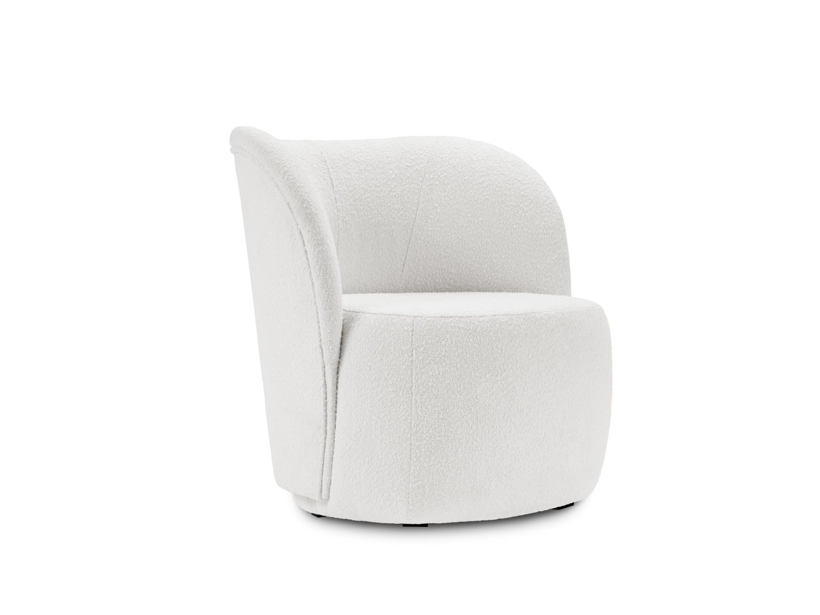Saamit Boucle Armchair 1 Sitzer in Beige präsentiert im Onlineshop von KAQTU Design AG. Sessel ist von Micadoni