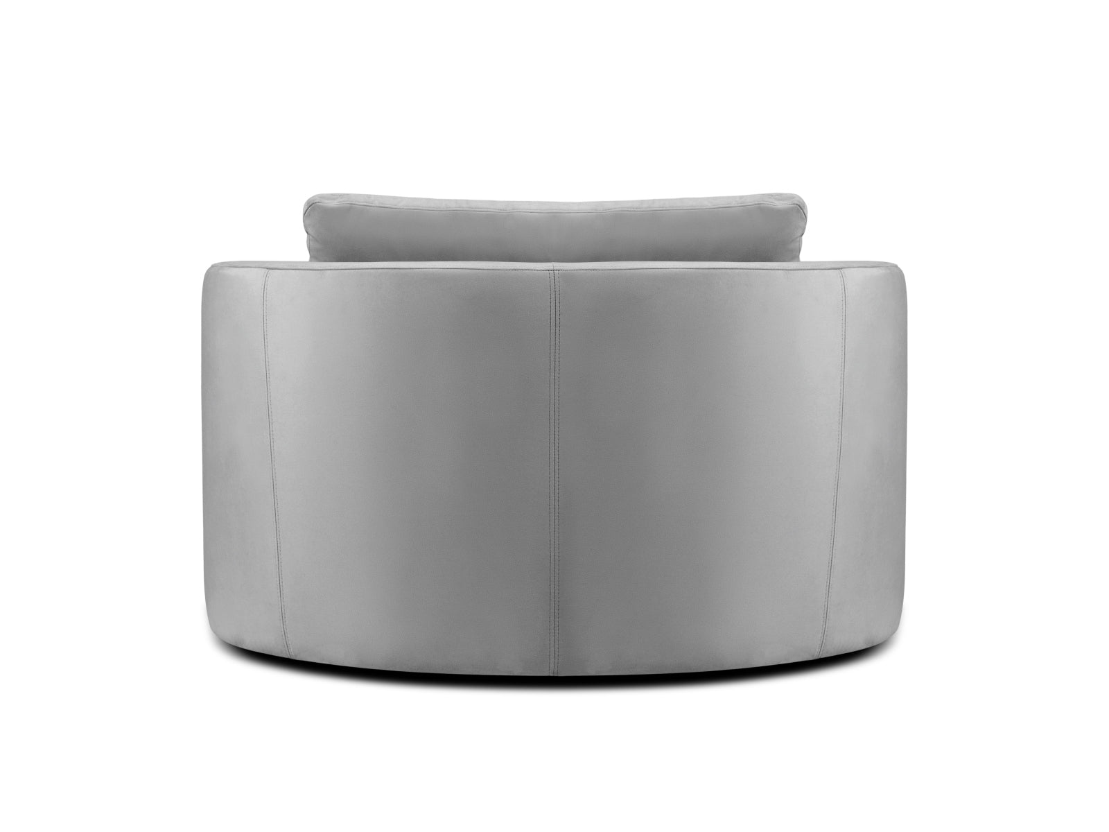 Bliss Swivel Velour Armchair XL 1.5 Sitzer in Grey präsentiert im Onlineshop von KAQTU Design AG. Sessel ist von Micadoni
