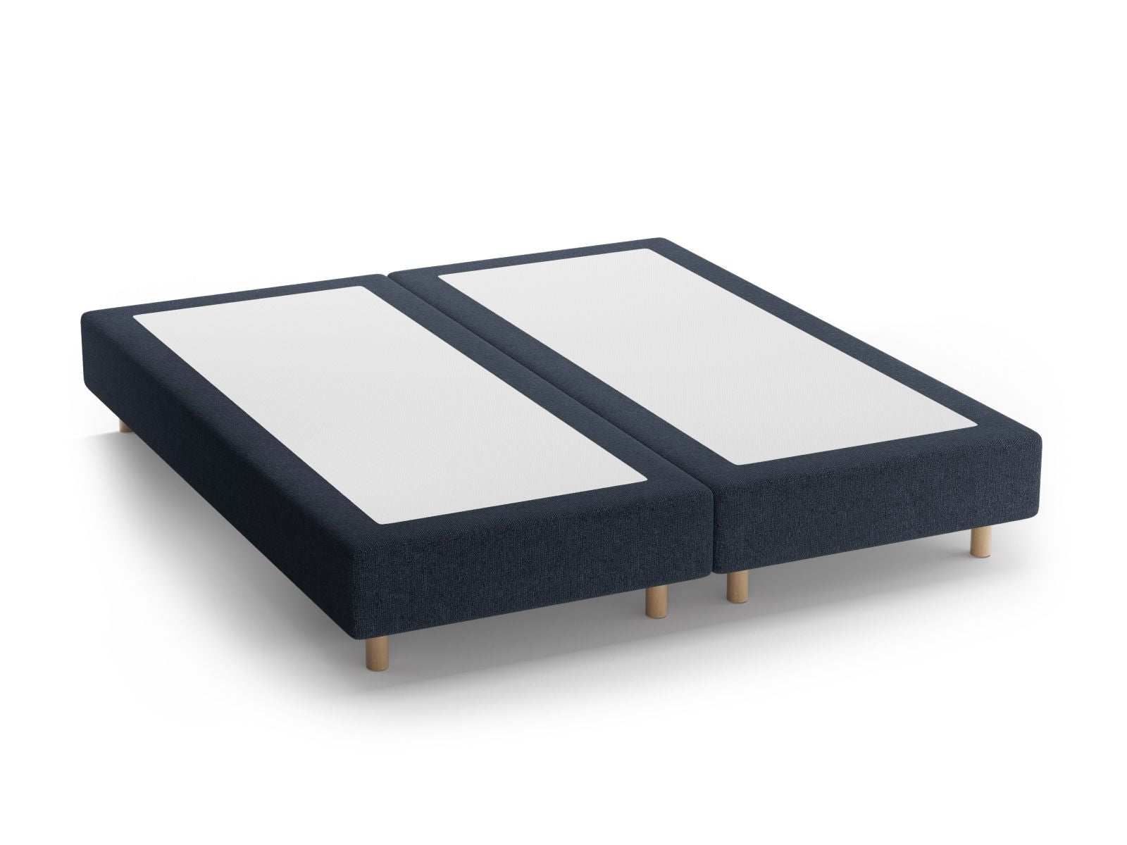 Bettgestell Whale 140cm in Navy Blue-Eden präsentiert im Onlineshop von KAQTU Design AG. Bettgestell ist von Micadoni