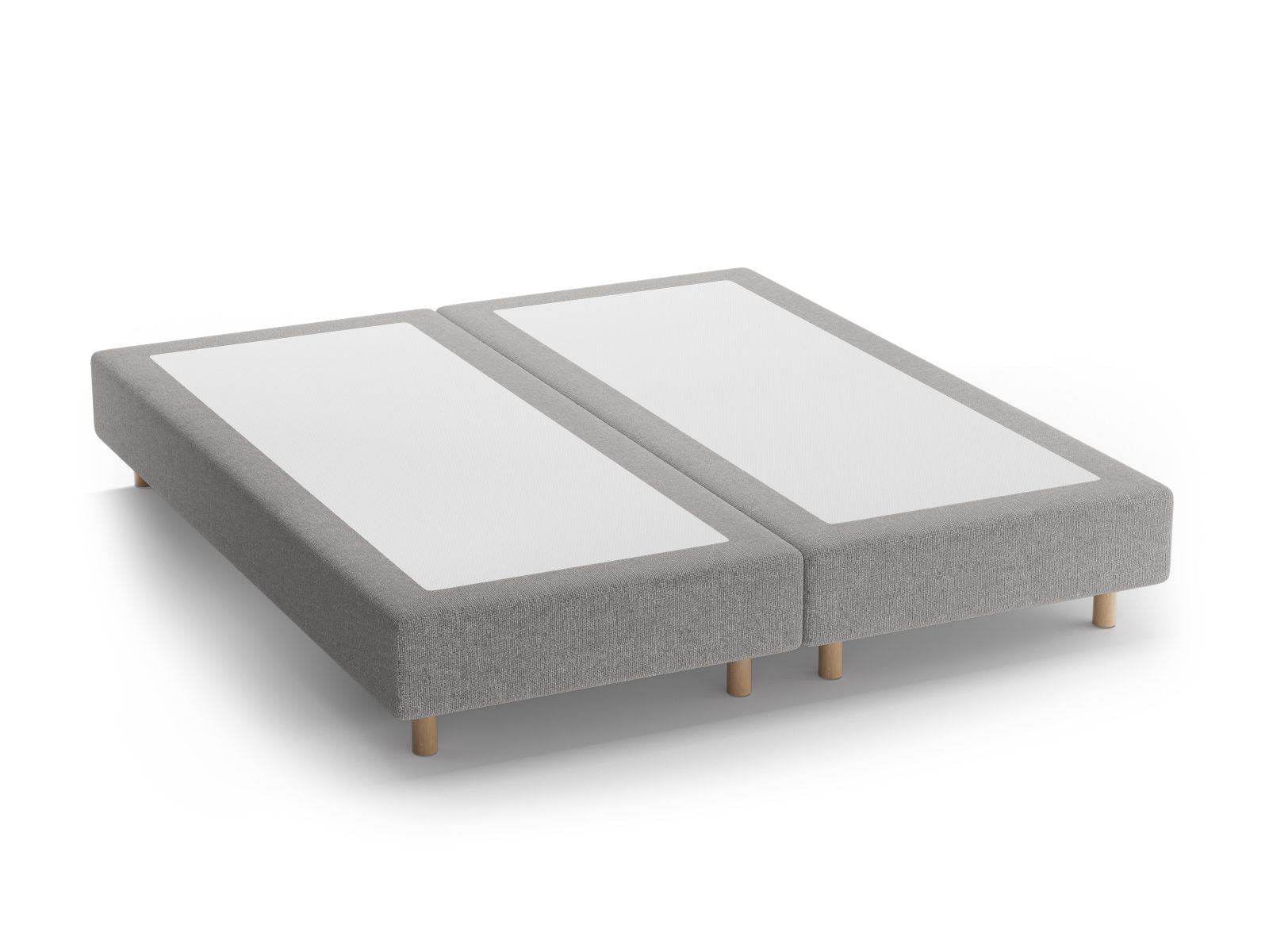 Bettgestell Whale 140cm in Light Grey-Eden präsentiert im Onlineshop von KAQTU Design AG. Bettgestell ist von Micadoni