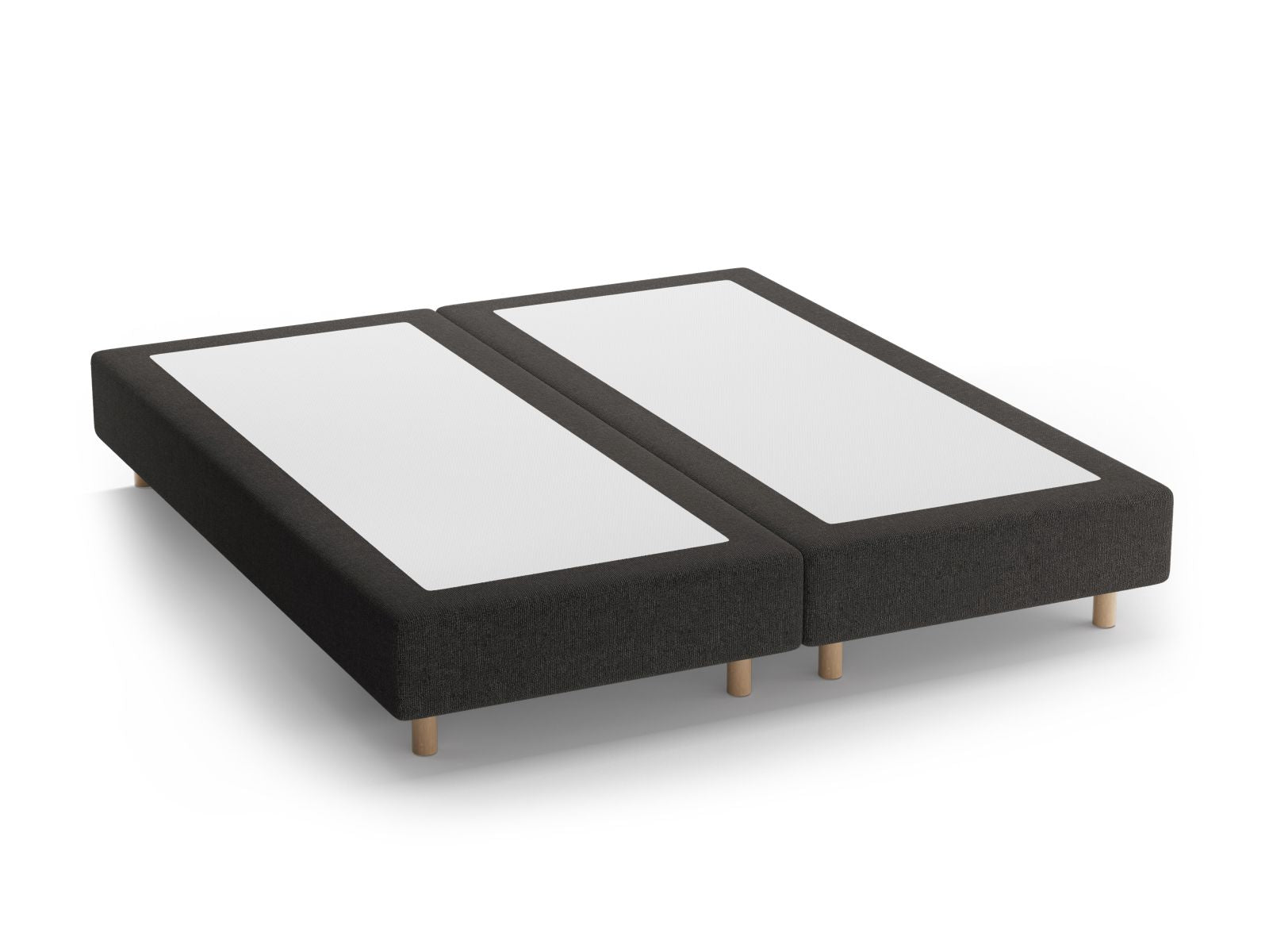 Bettgestell Whale 140cm in Anthracite-Eden präsentiert im Onlineshop von KAQTU Design AG. Bettgestell ist von Micadoni