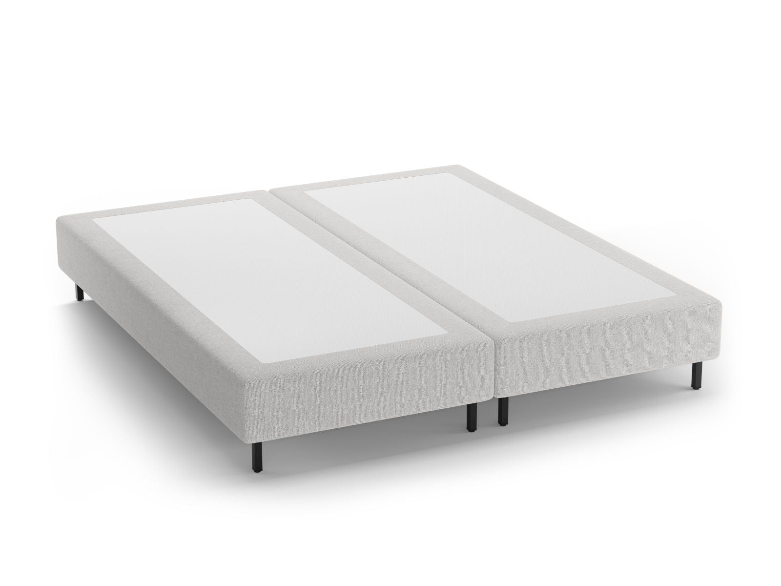 Bettgestell Whale 140cm in Silver-Eden präsentiert im Onlineshop von KAQTU Design AG. Bettgestell ist von Micadoni