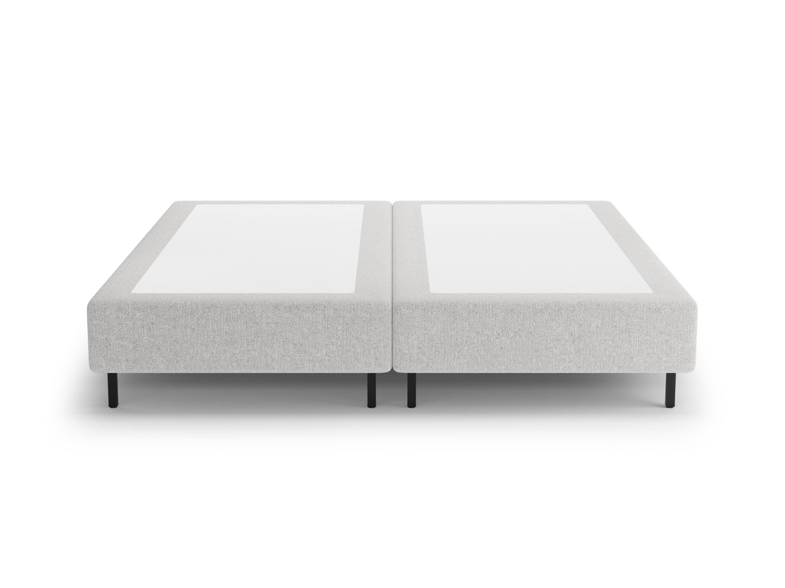 Bettgestell Whale 140cm in Silver-Eden präsentiert im Onlineshop von KAQTU Design AG. Bettgestell ist von Micadoni