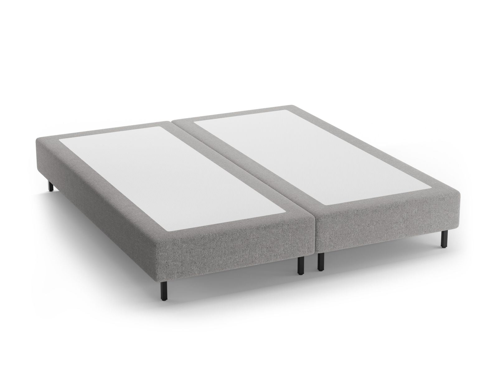 Bettgestell Whale 140cm in Light Grey-Eden präsentiert im Onlineshop von KAQTU Design AG. Bettgestell ist von Micadoni