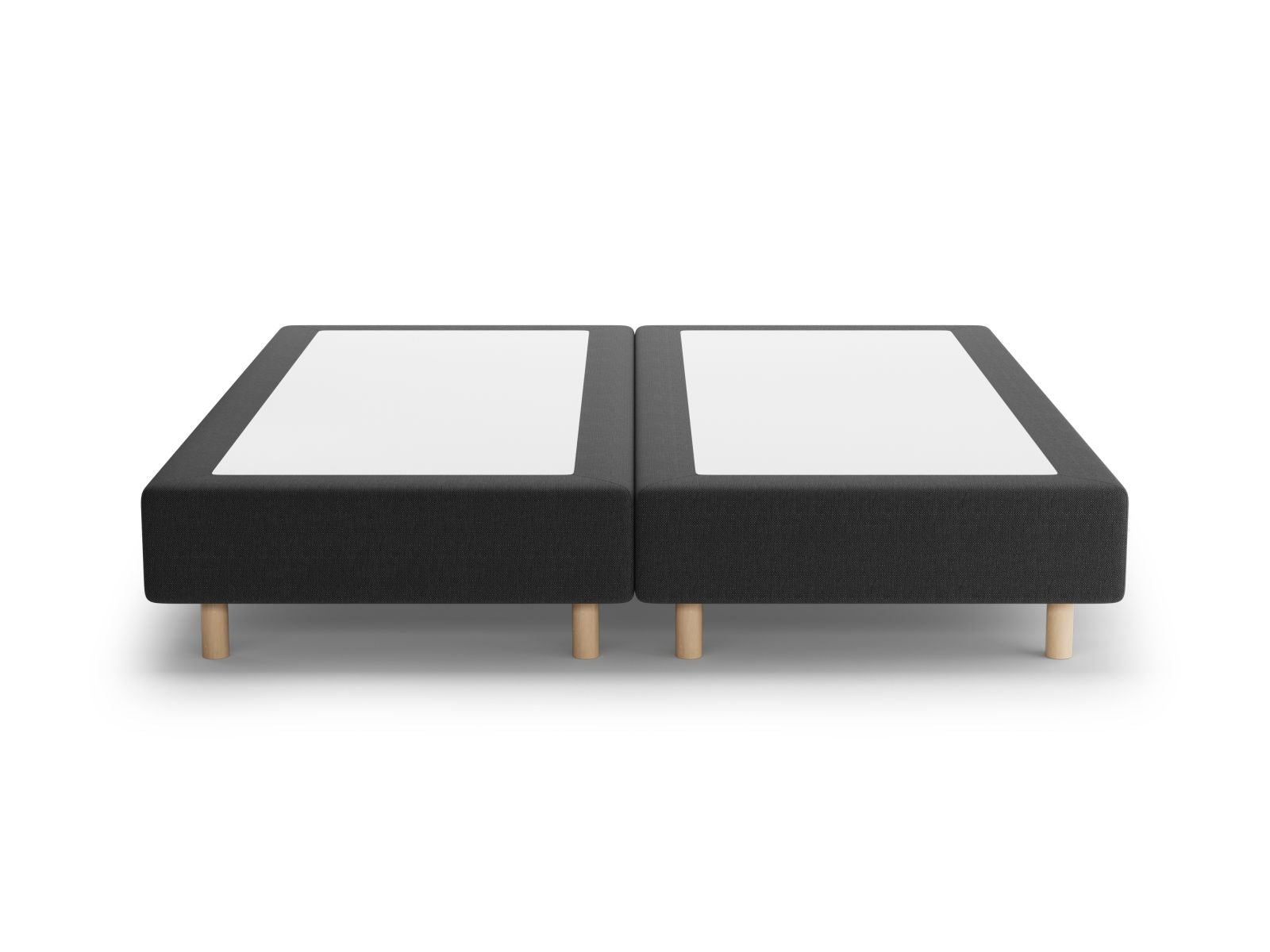 Bettgestell Whale 140cm in Black-Babel präsentiert im Onlineshop von KAQTU Design AG. Bettgestell ist von Micadoni