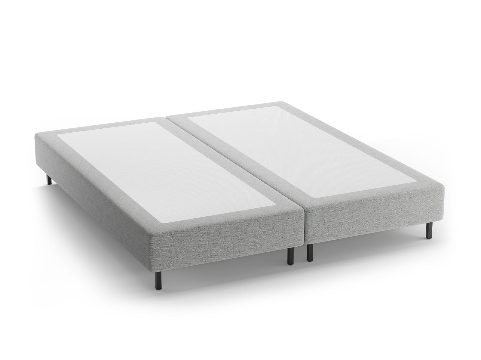 Bettgestell Whale 140cm in Light Grey-Babel präsentiert im Onlineshop von KAQTU Design AG. Bettgestell ist von Micadoni