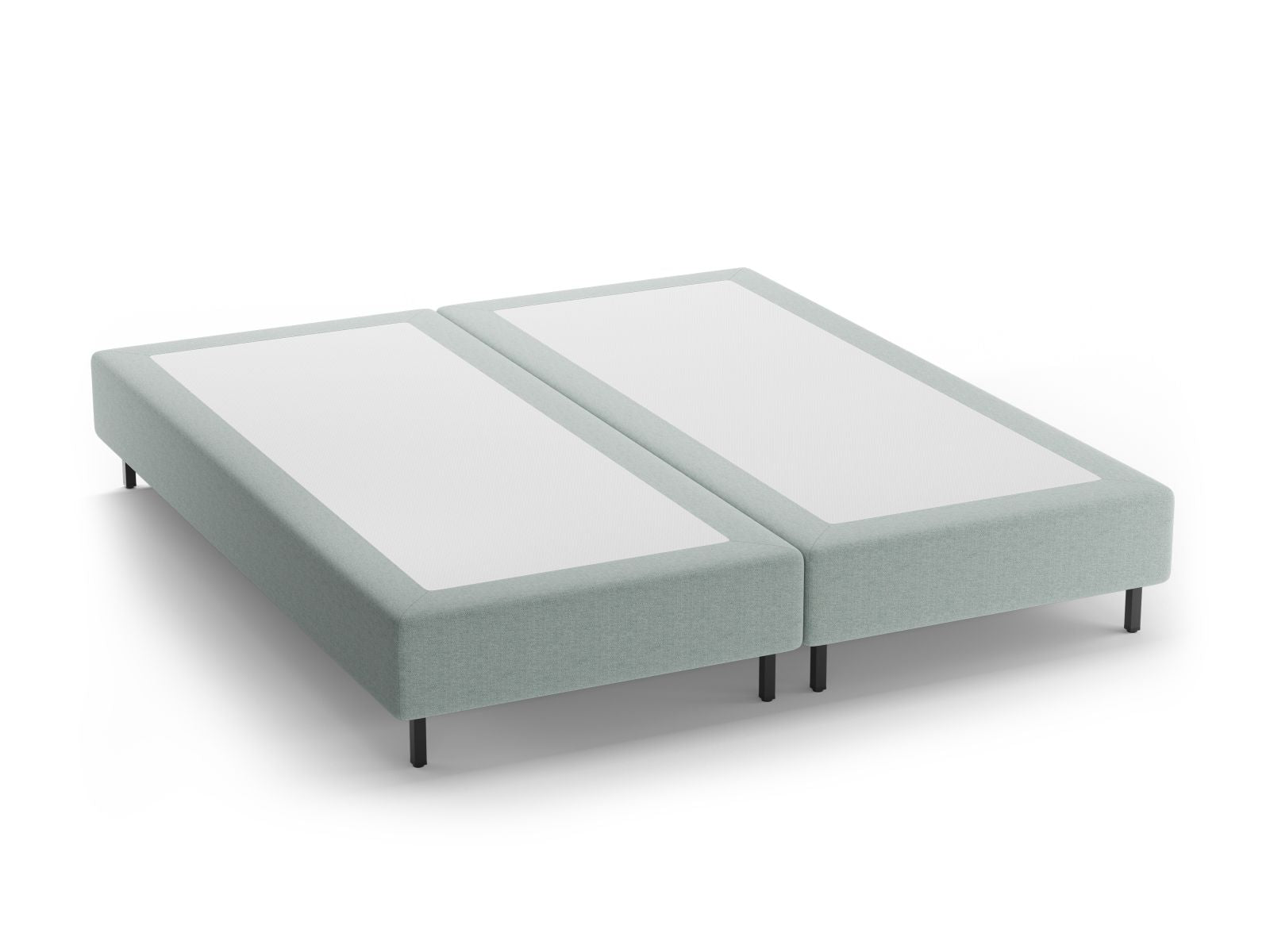 Bettgestell Whale 140cm in Mint-Babel präsentiert im Onlineshop von KAQTU Design AG. Bettgestell ist von Micadoni