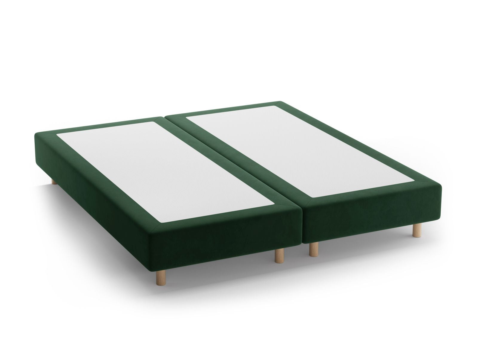 Bettgestell Whale 140cm in Green-Paris präsentiert im Onlineshop von KAQTU Design AG. Bettgestell ist von Micadoni