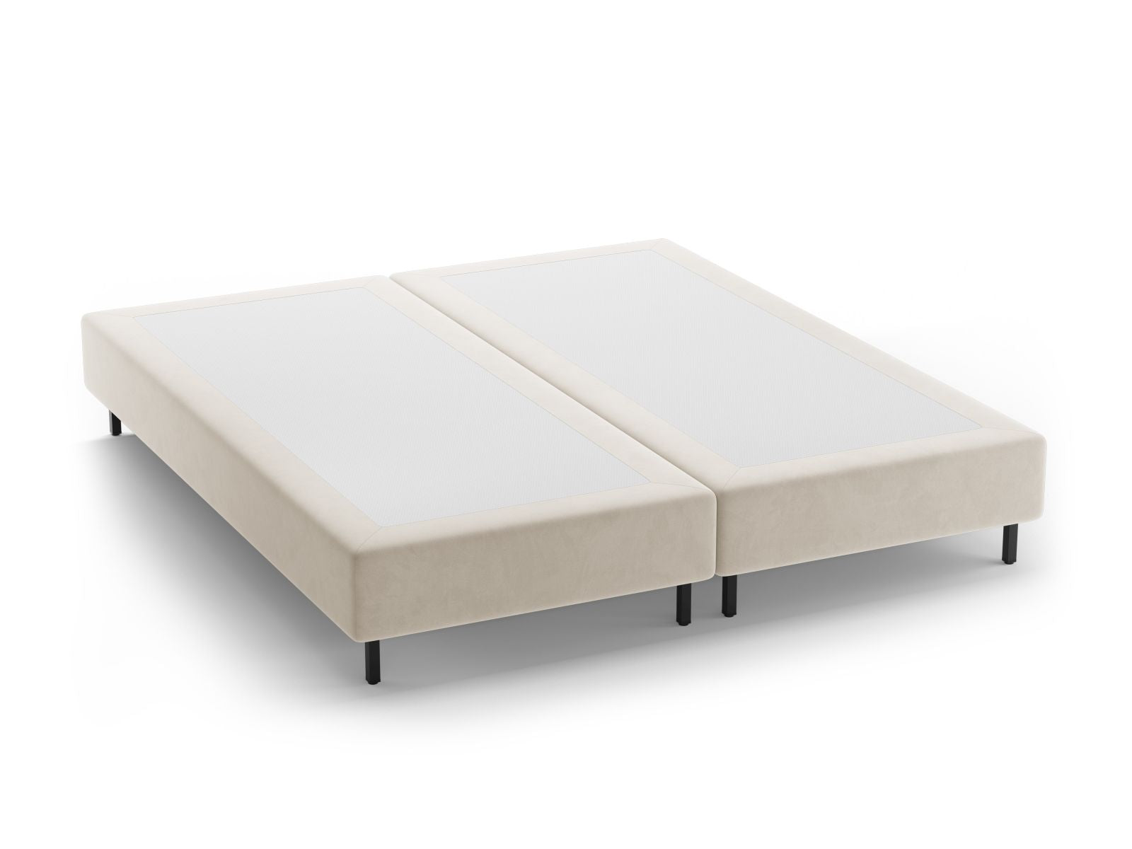 Bettgestell Whale 140cm in Beige-Paris präsentiert im Onlineshop von KAQTU Design AG. Bettgestell ist von Micadoni