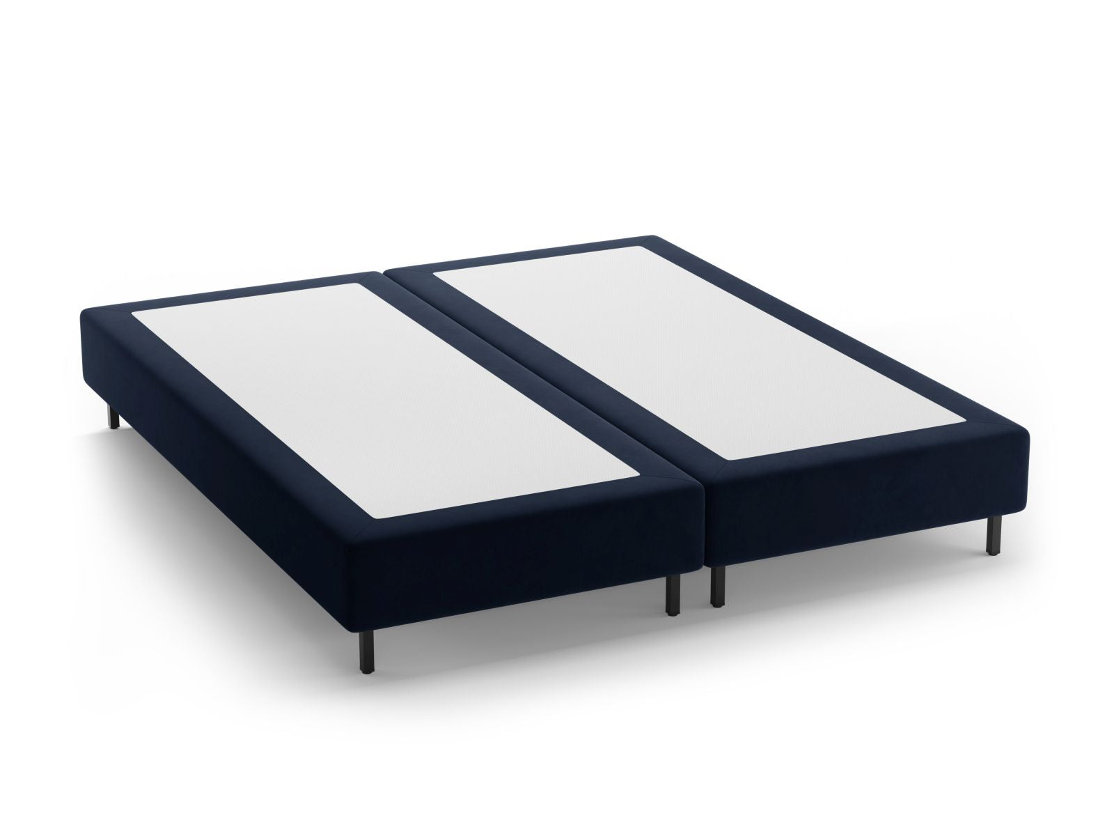 Bettgestell Whale 140cm in Dark Blue-Paris präsentiert im Onlineshop von KAQTU Design AG. Bettgestell ist von Micadoni