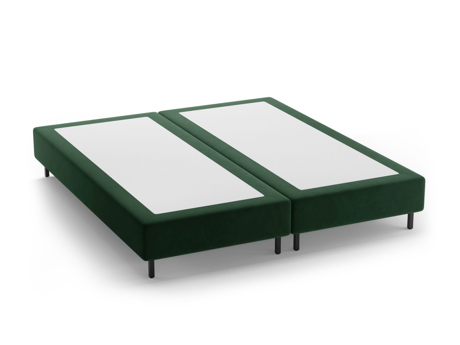 Bettgestell Whale 140cm in Green-Paris präsentiert im Onlineshop von KAQTU Design AG. Bettgestell ist von Micadoni