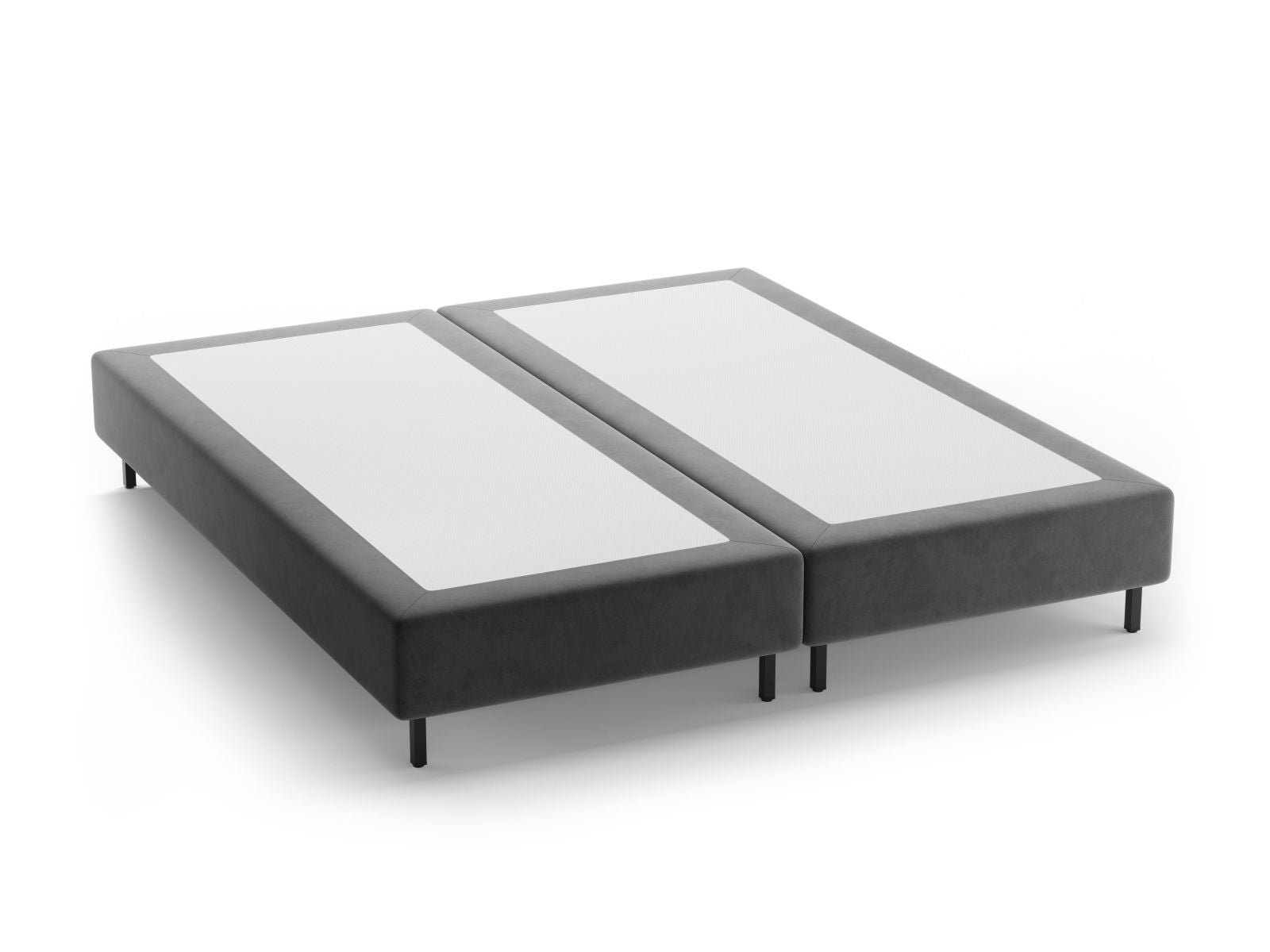 Bettgestell Whale 140cm in Grey-Paris präsentiert im Onlineshop von KAQTU Design AG. Bettgestell ist von Micadoni