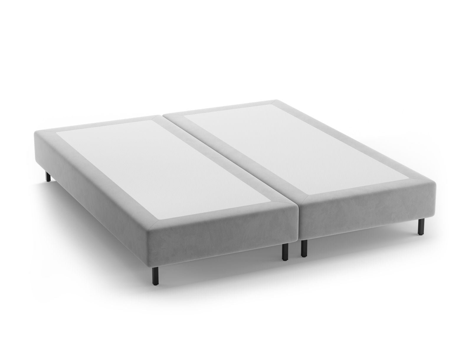 Bettgestell Whale 140cm in Light Grey-Paris präsentiert im Onlineshop von KAQTU Design AG. Bettgestell ist von Micadoni