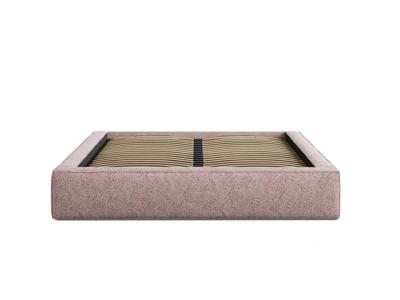 Simon Bett mit Stauraum  in Pink Melange präsentiert im Onlineshop von KAQTU Design AG. Bett ist von Micadoni